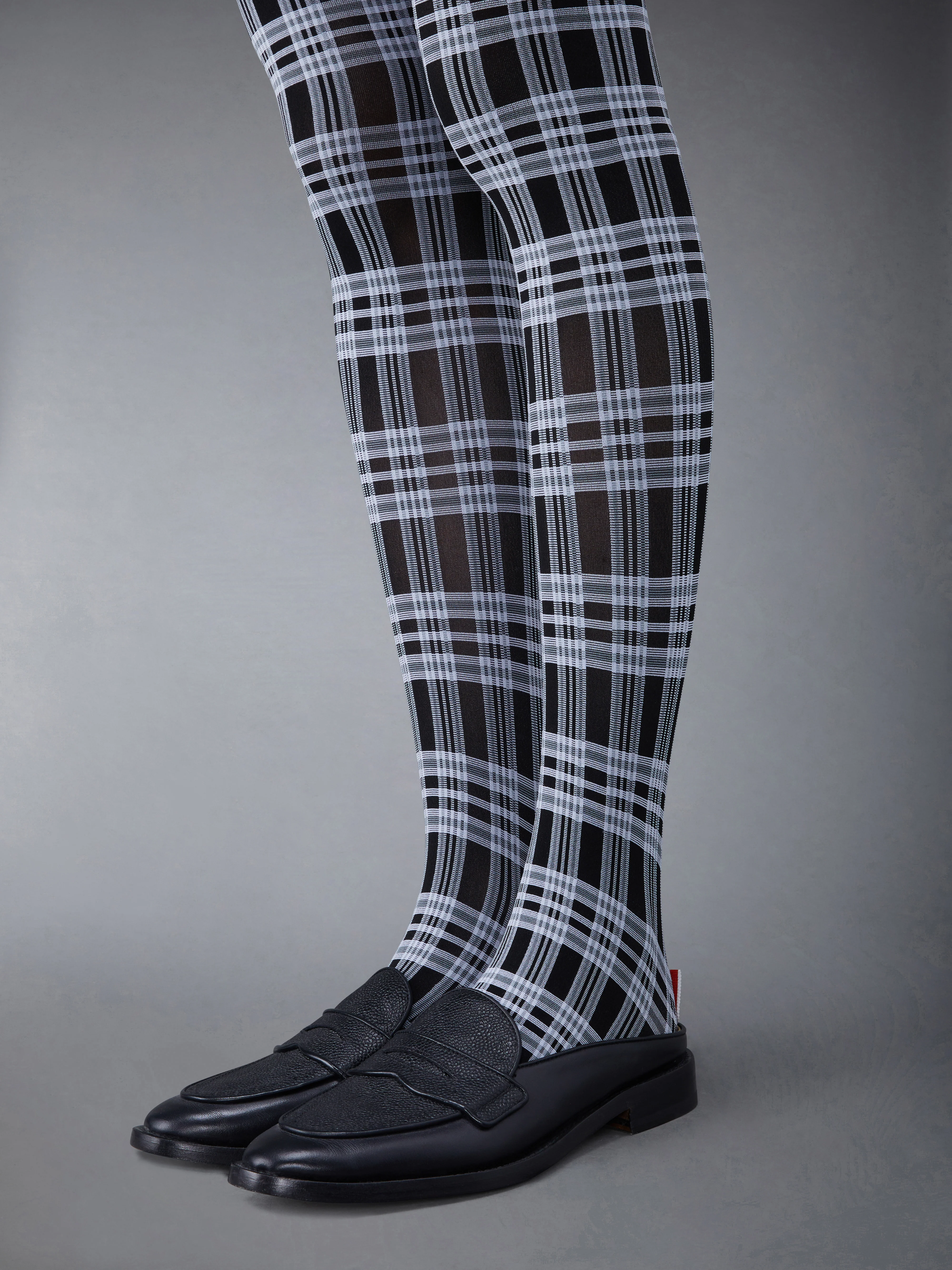 Prince of Wales Check Semi Opaque Tights - Image 4