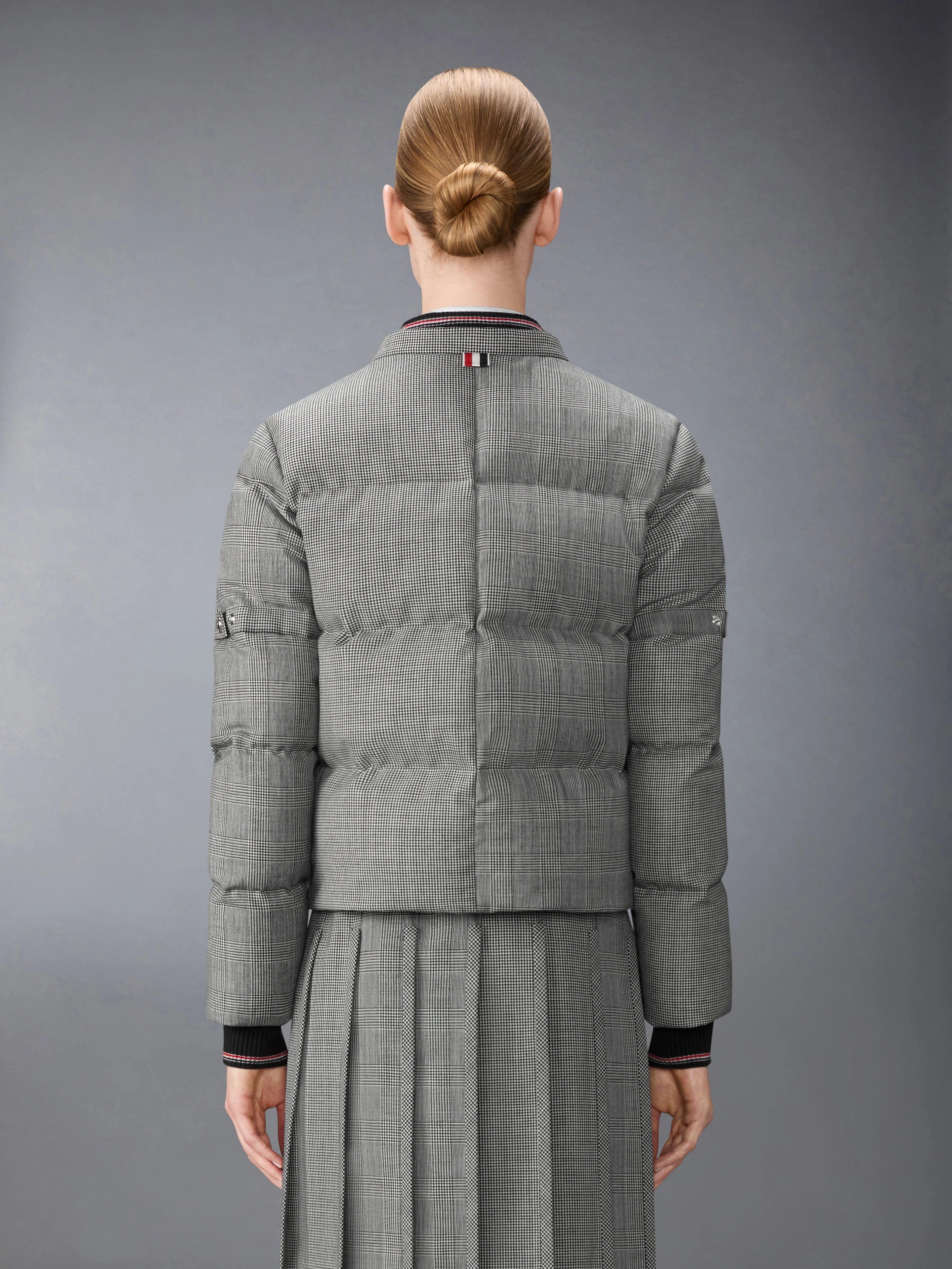 PRINCE OF WHALES FUNMIX WOOL DOWN FILLED JACKET - Image 5