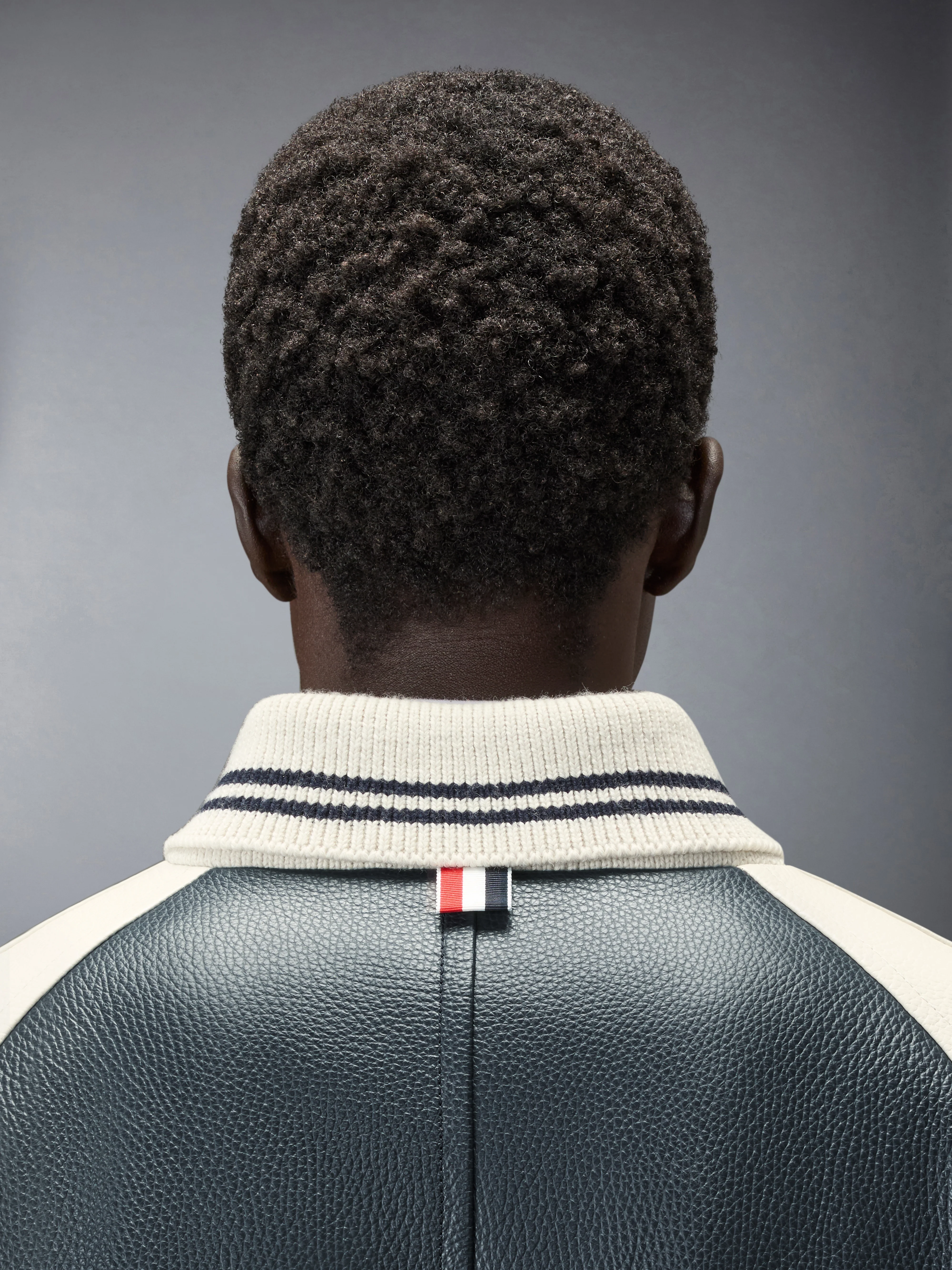 RAGLAN SLEEVE OVERSIZED LEATHER BLOUSON - Image 6