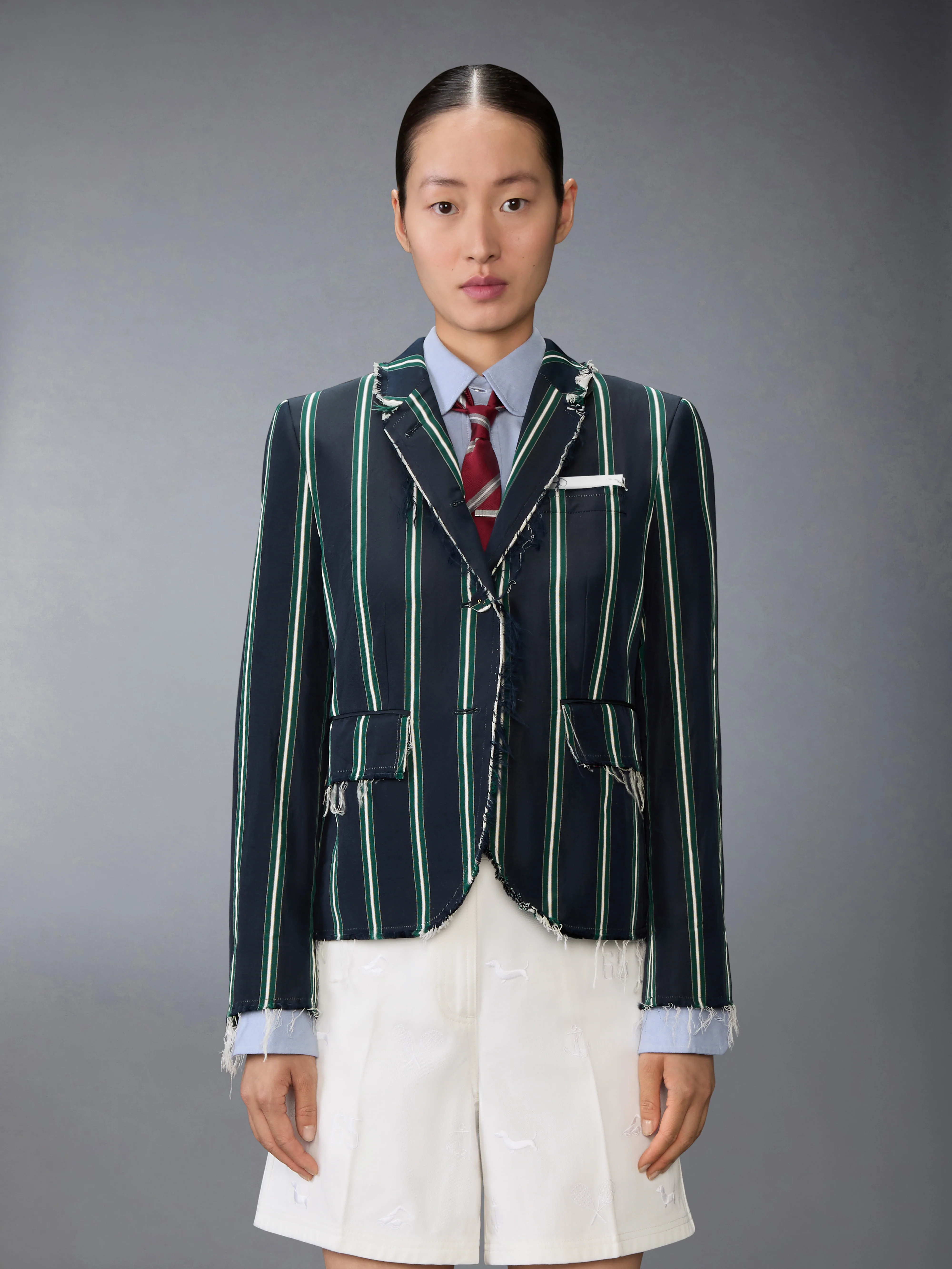 RAW EDGE SCHOOL STRIPE MOGADOR SPORTCOAT