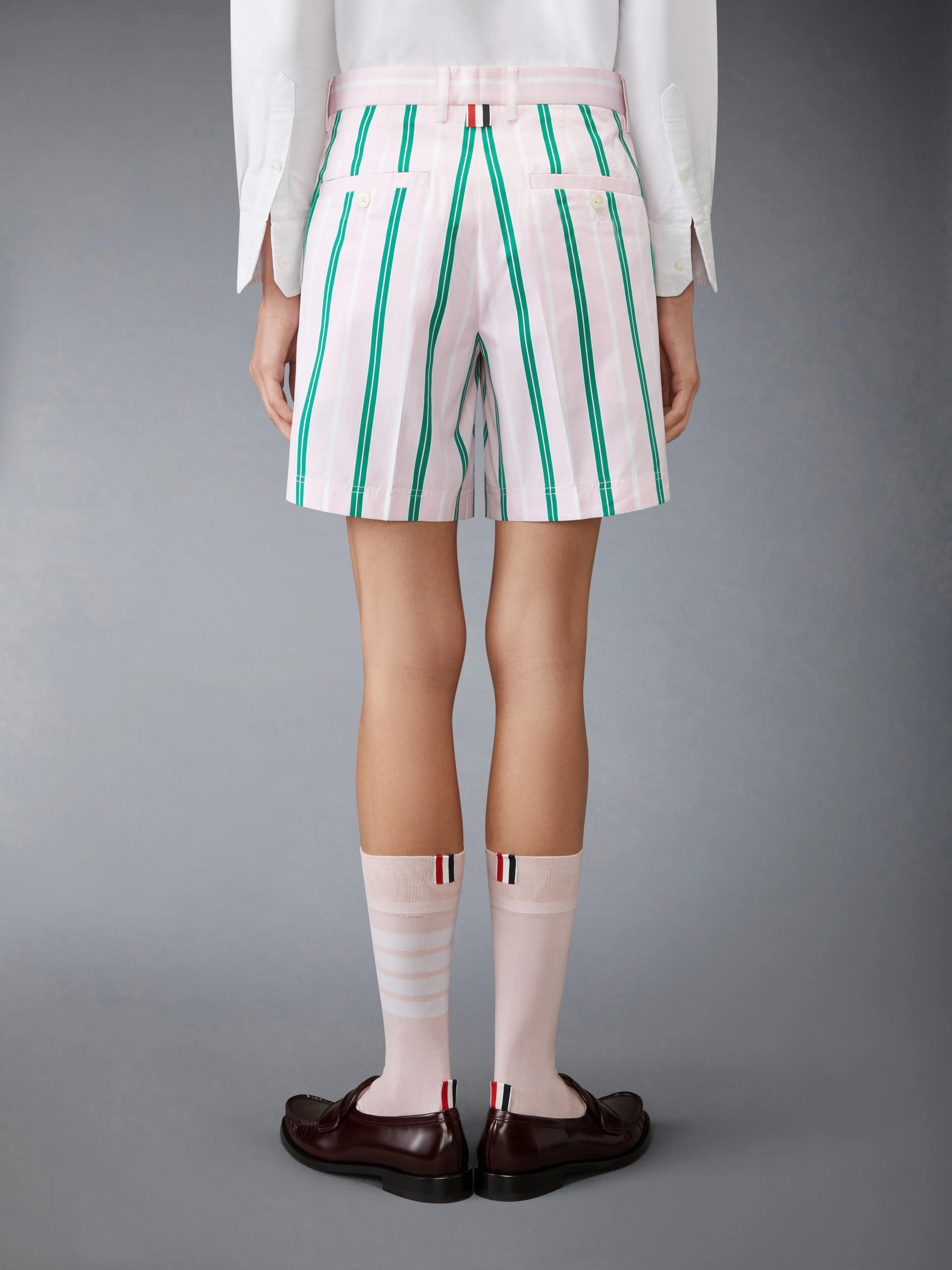 REPP STRIPE POPLIN CHINO SHORTS - Image 2
