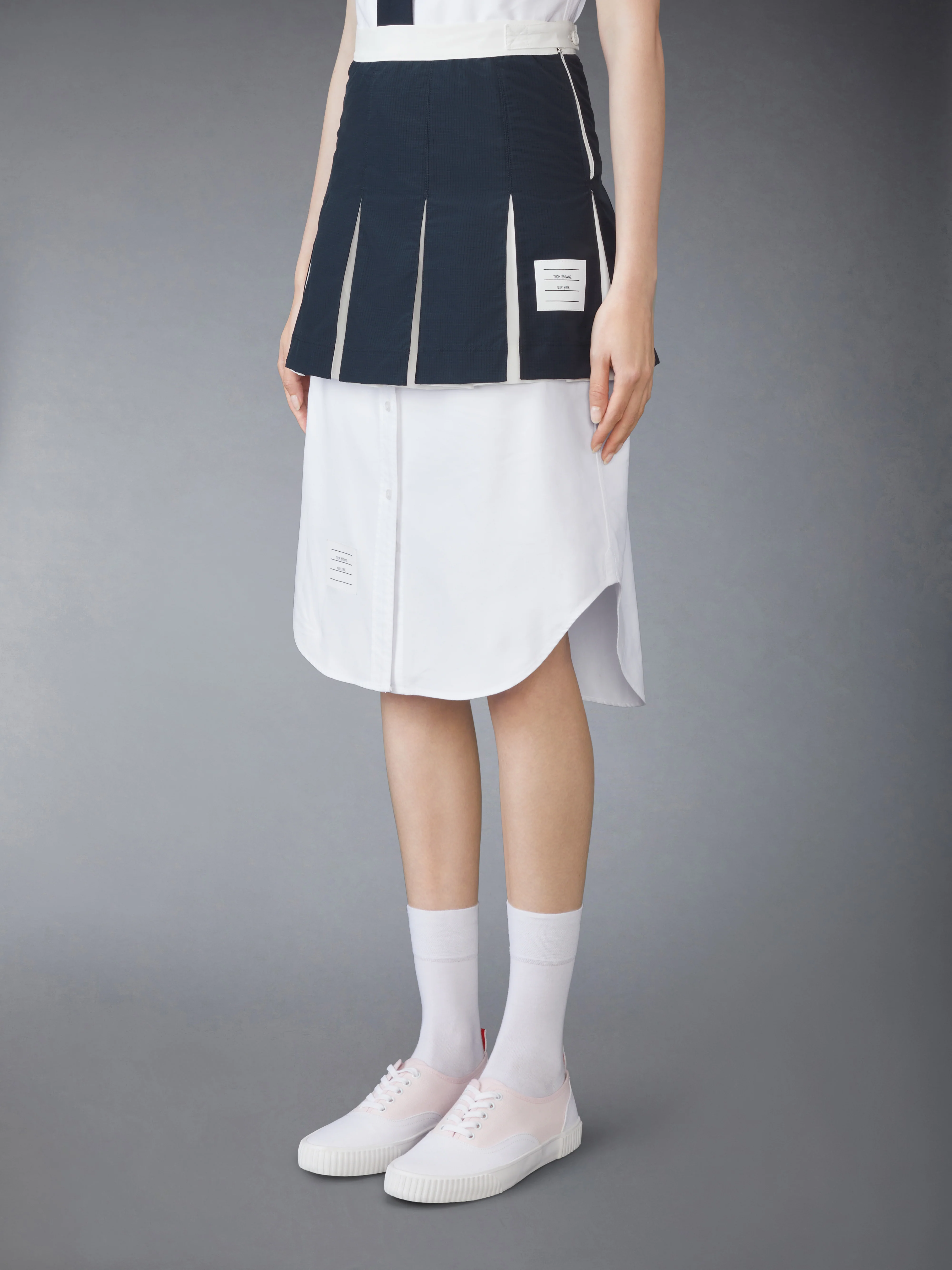 RIPSTOP BOX PLEAT MINI SKIRT - Image 2