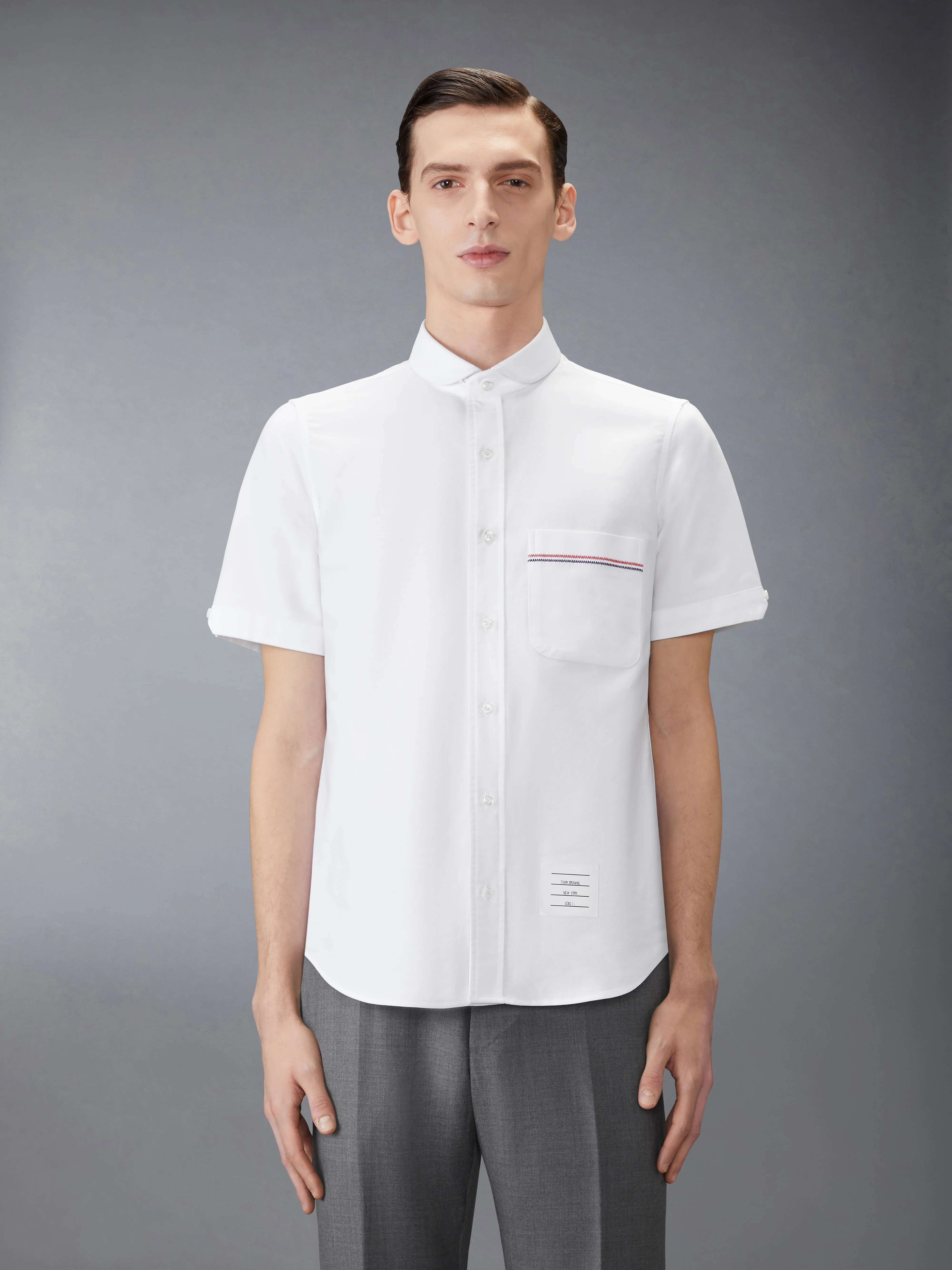RWB EMBROIDERY SHORT SLEEVE SHIRT - Image 2