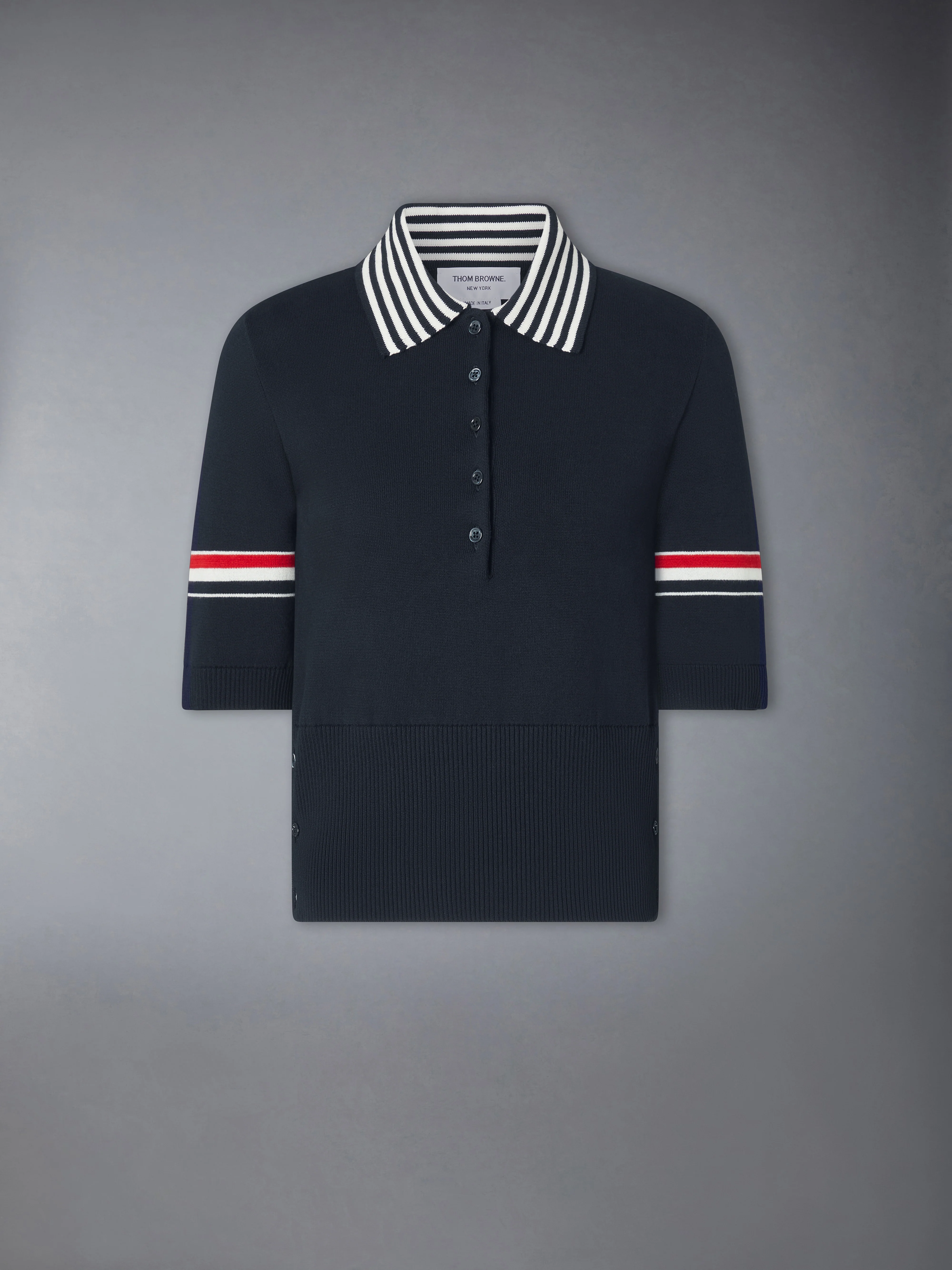 RWB STRIPE JACQUARD LOBSTER POLO - Image 6