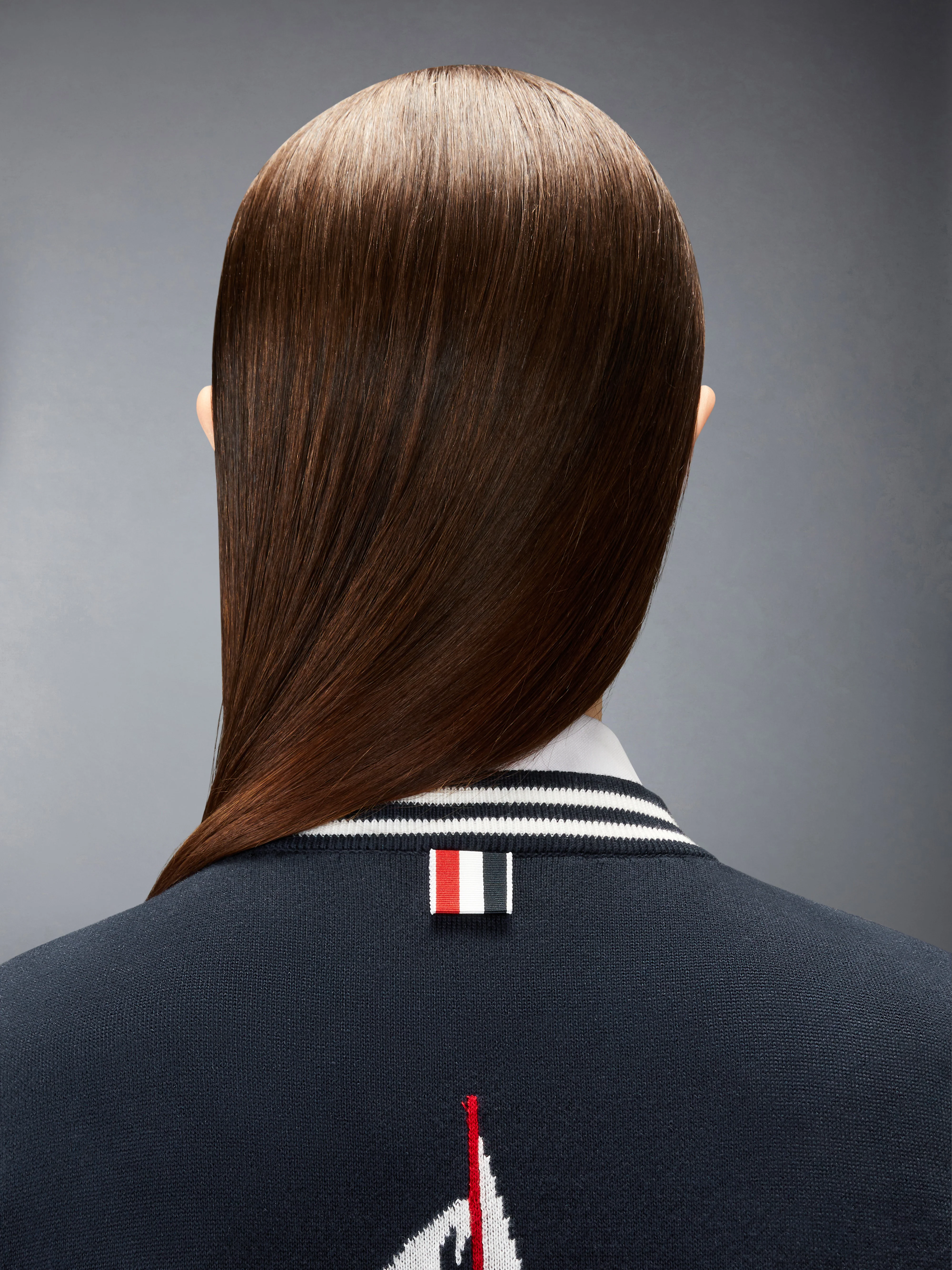RWB STRIPE JACQUARD SAILBOAT CARDIGAN - Image 4