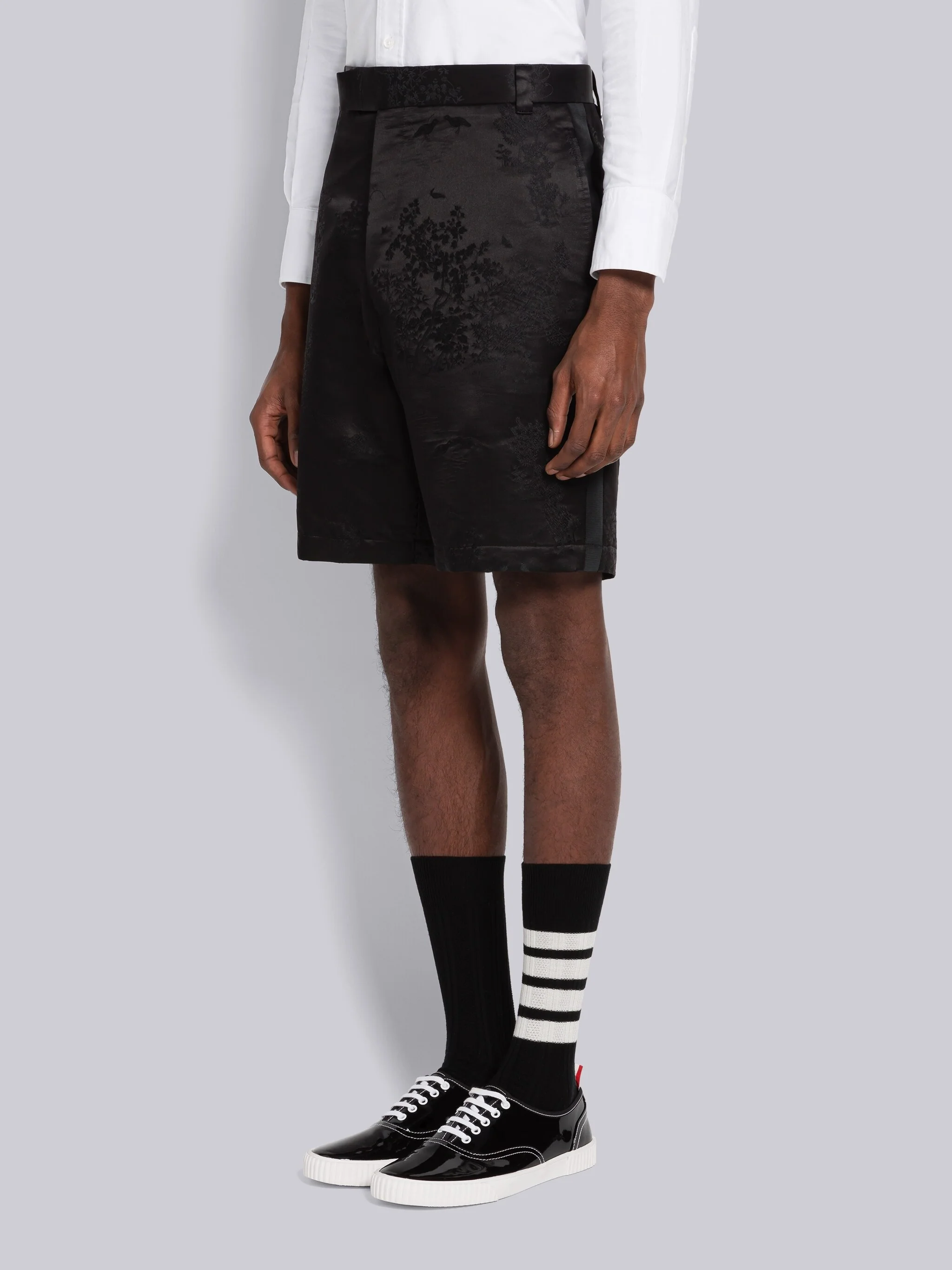 RWB STRIPE TAILORED SHORTS - Image 2