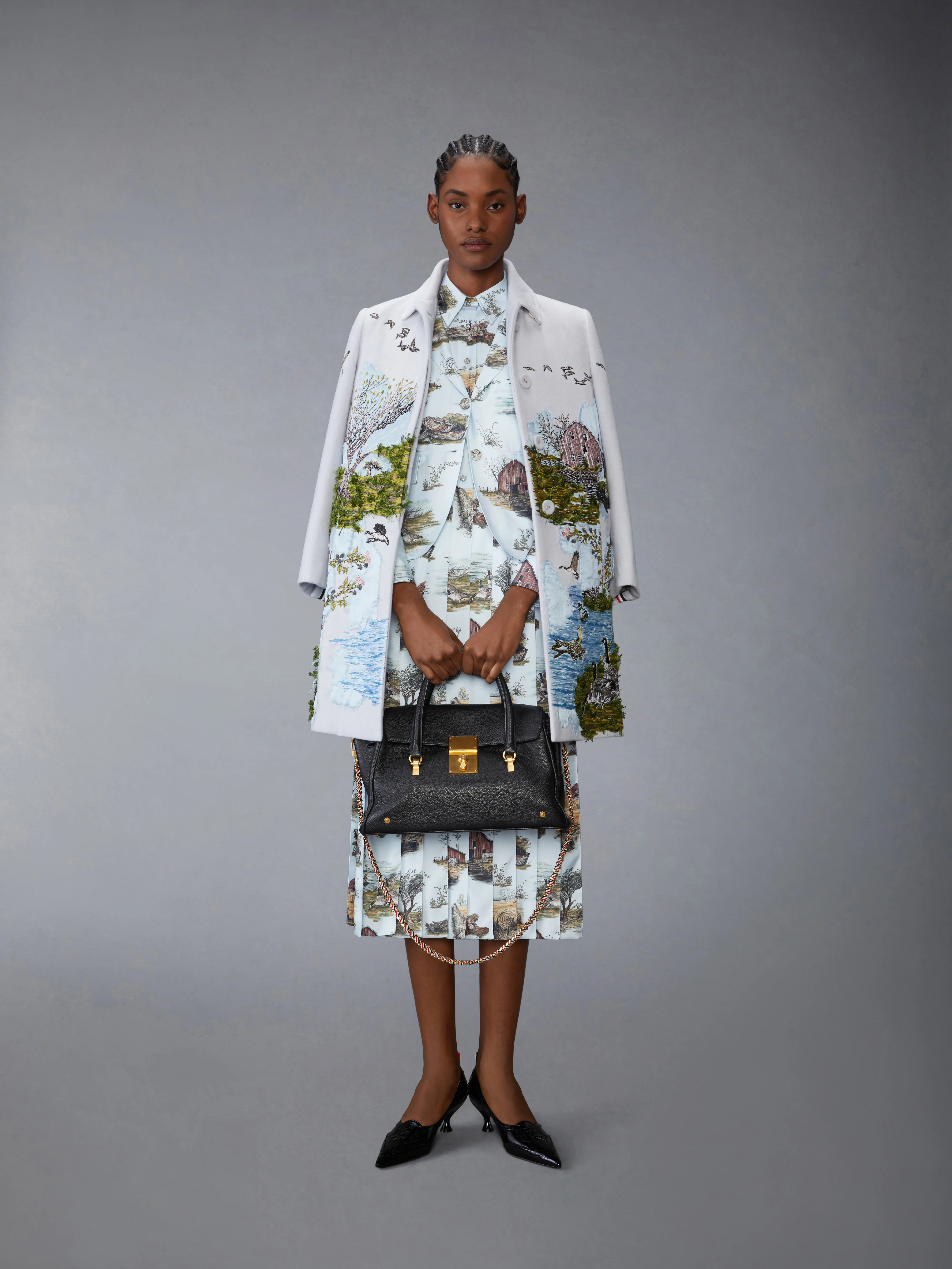 SCENIC TOILE SILK TWILL HIGH ARMHOLE SPORTCOAT - Image 4