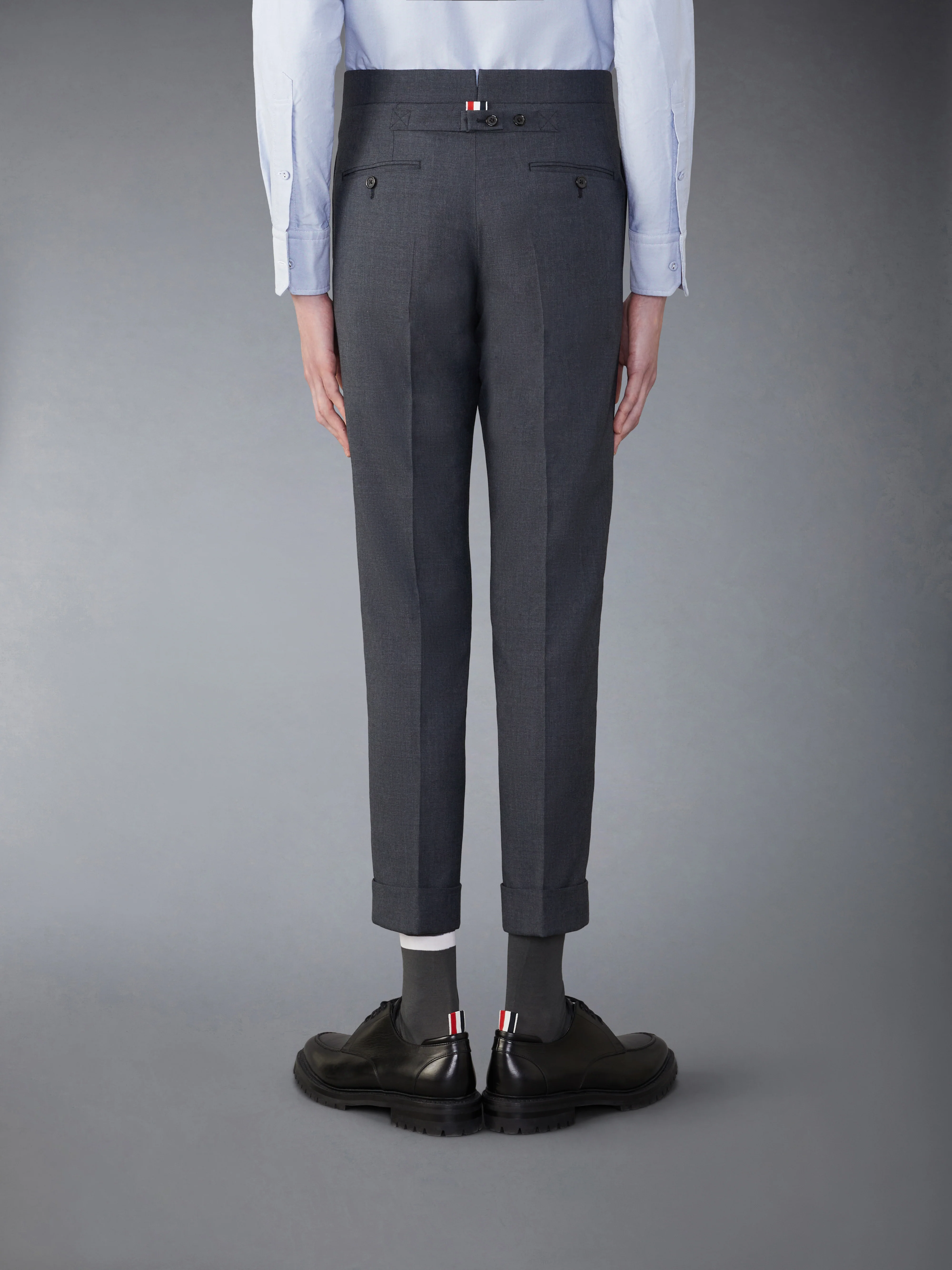 SCHOOL UNIFORM MID RISE SKINNY TROUSERS - Image 2