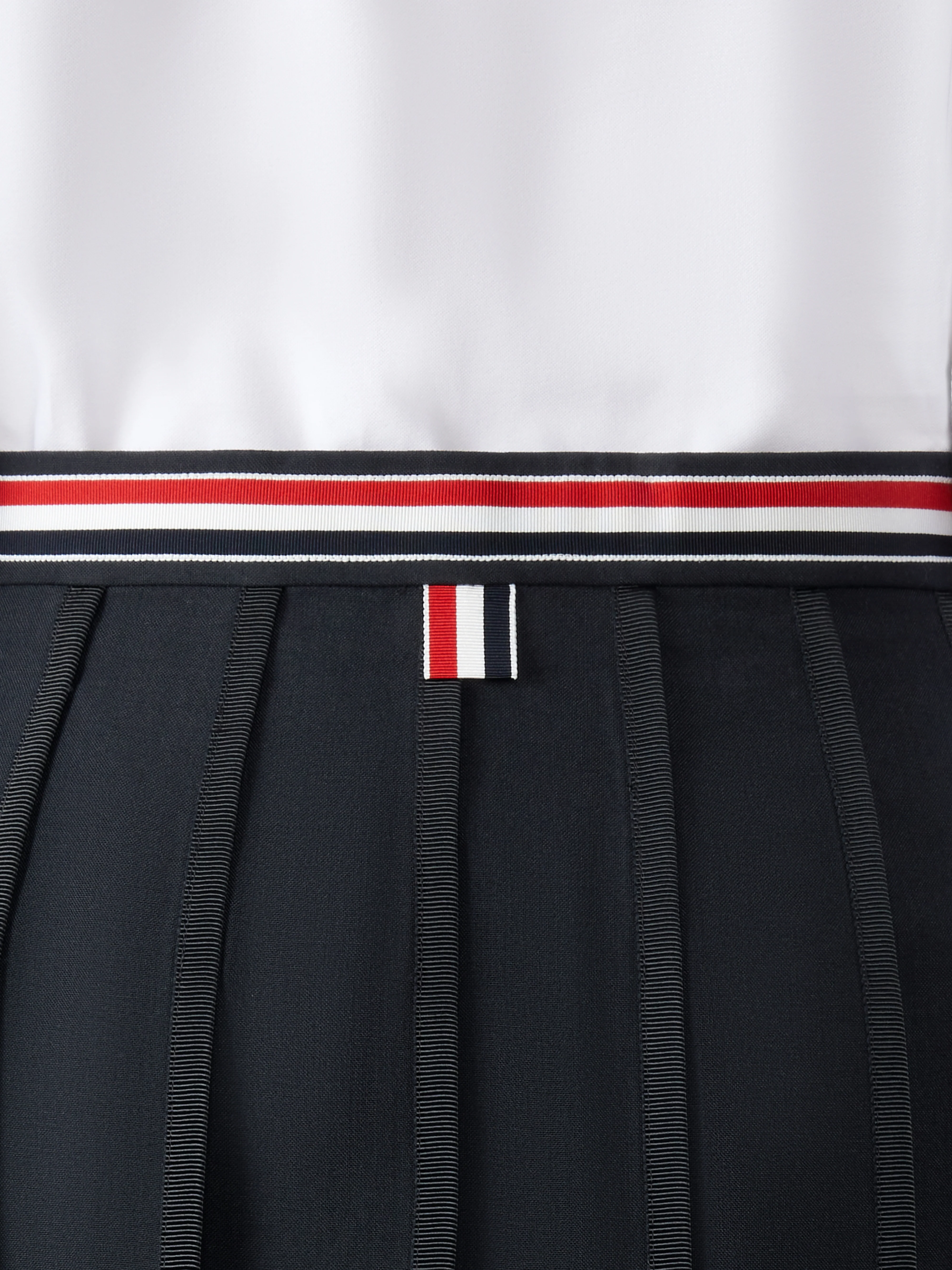 SCHOOL UNIFORM PLAIN WEAVE MINI PLEATED WRAP SKIRT - Image 6