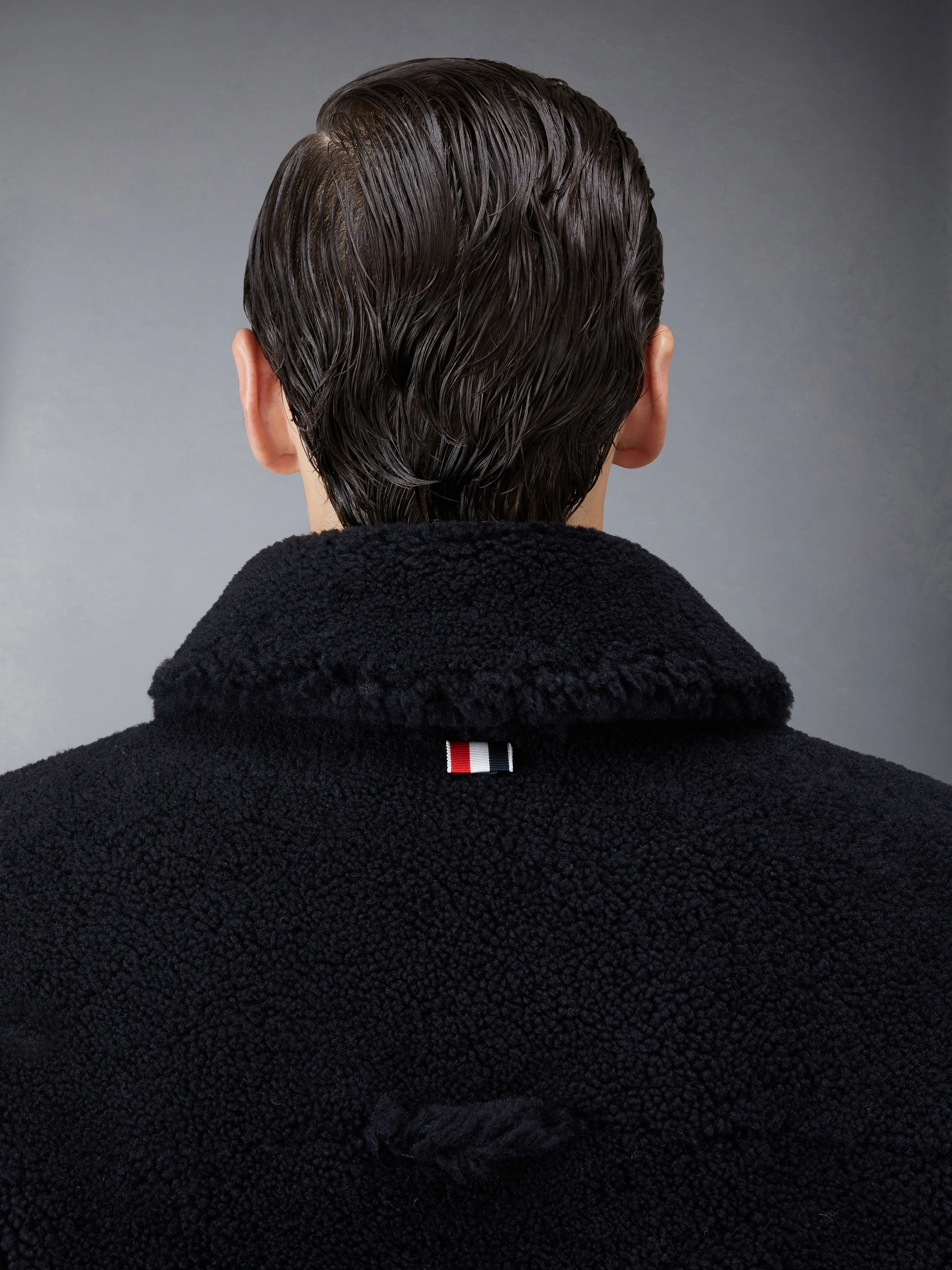 SHEARLING 4-BAR OVERSIZED SHIRT JACKET - Image 5