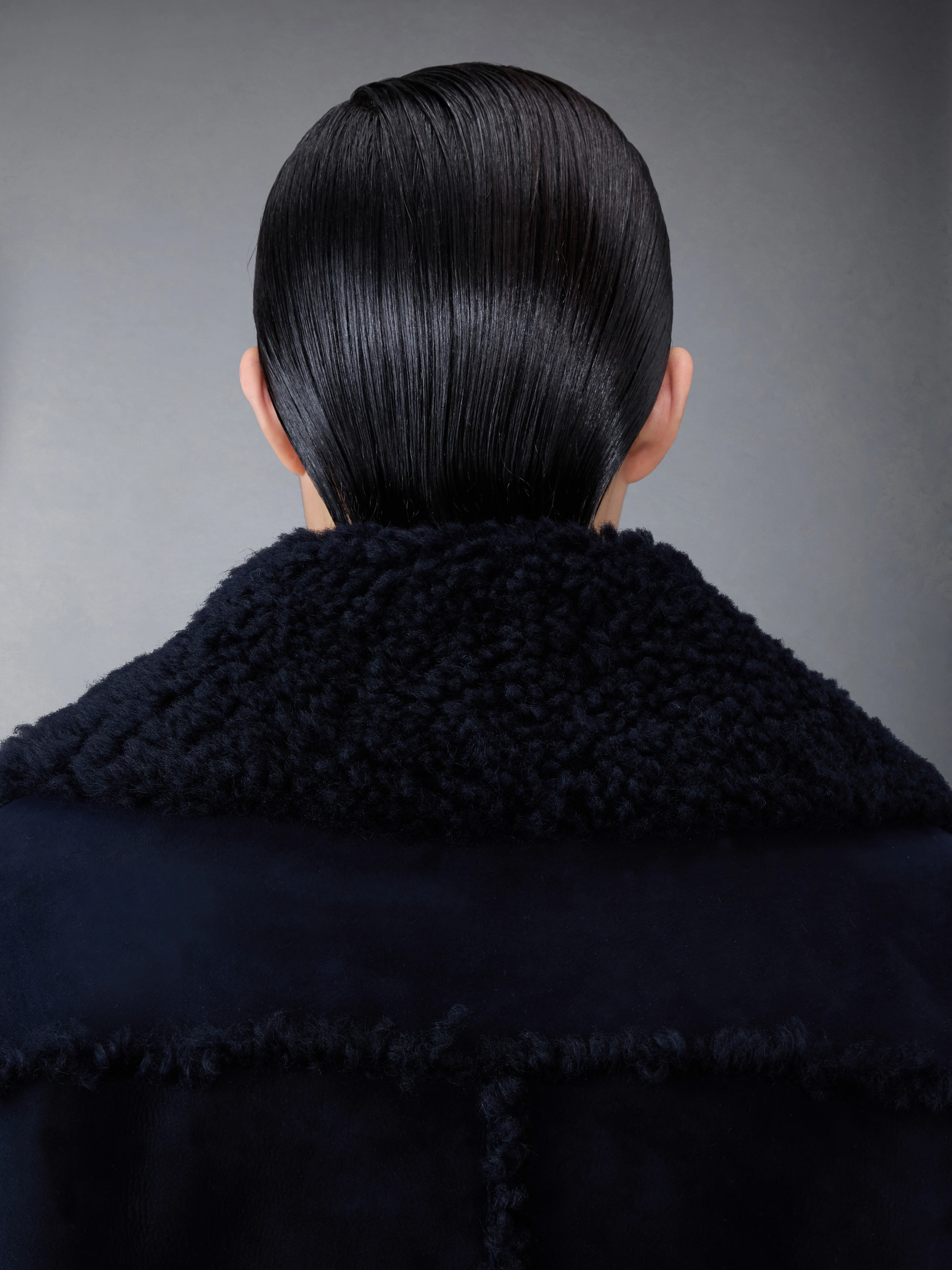 Shearling Pea Coat - Image 4
