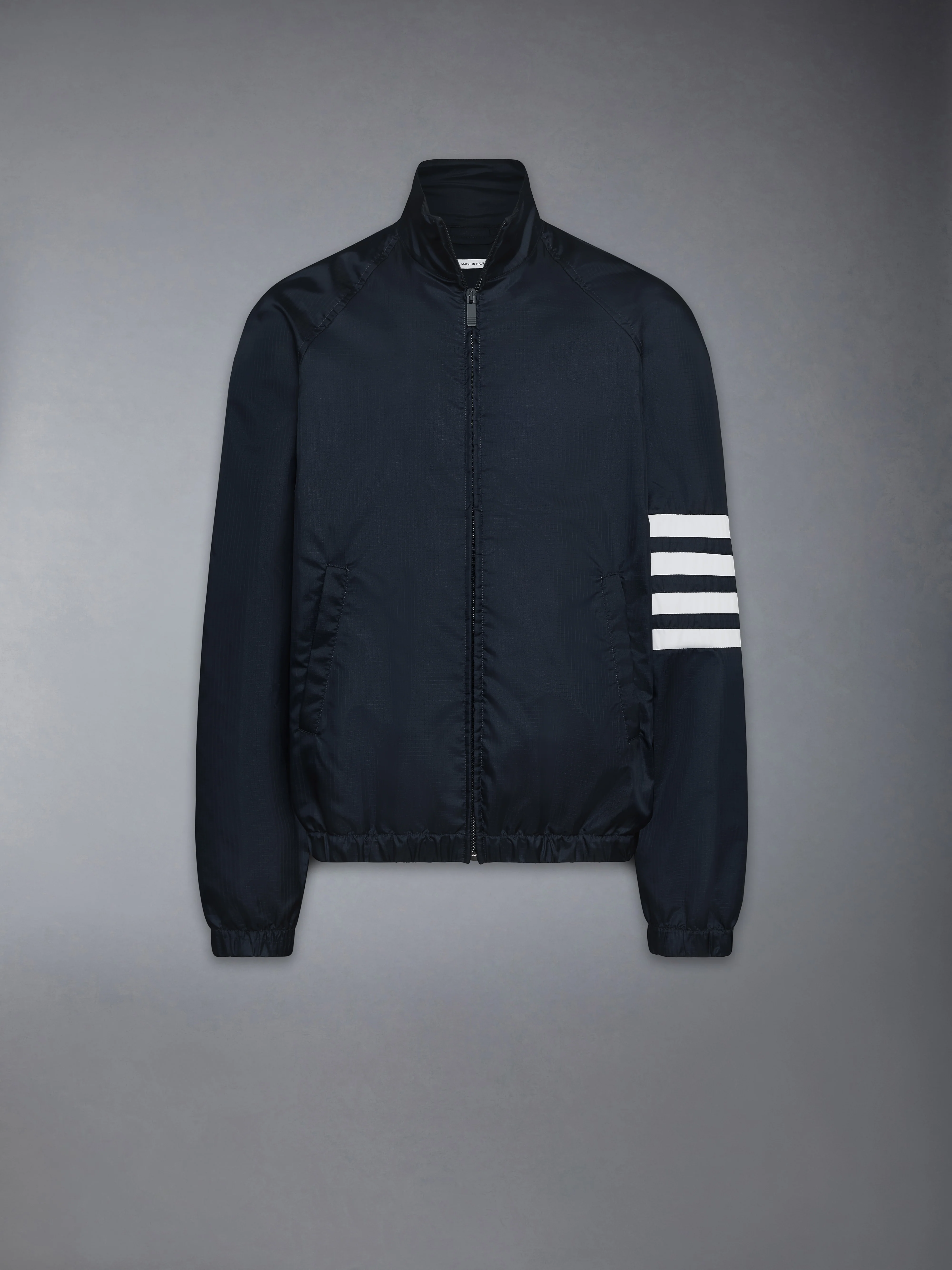 SHINY RIPSTOP RAGLAN 4-BAR TRACK JACKET - Image 8