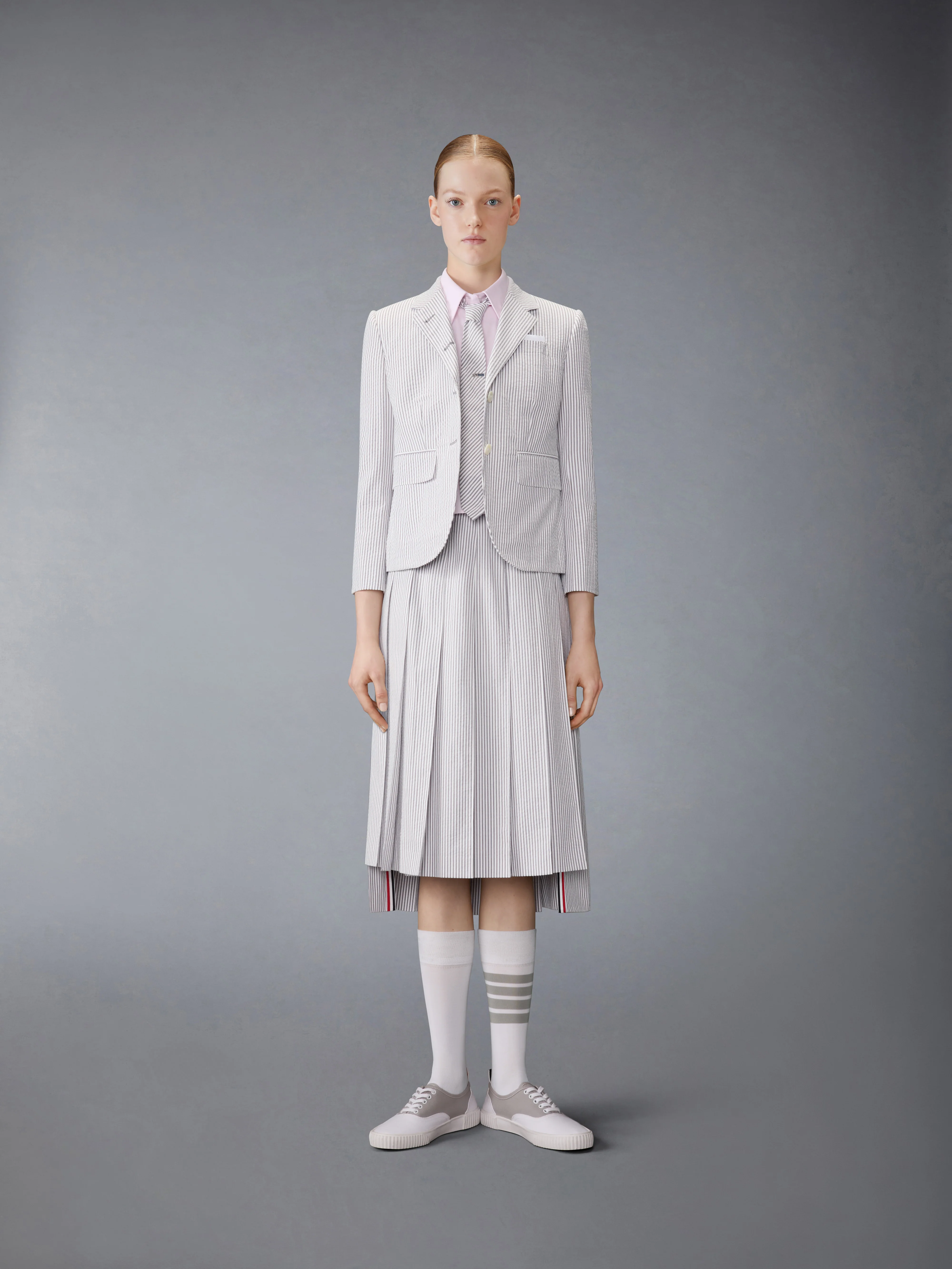 SHORT SLEEVE CROPPED OXFORD SHIRT - Image 3