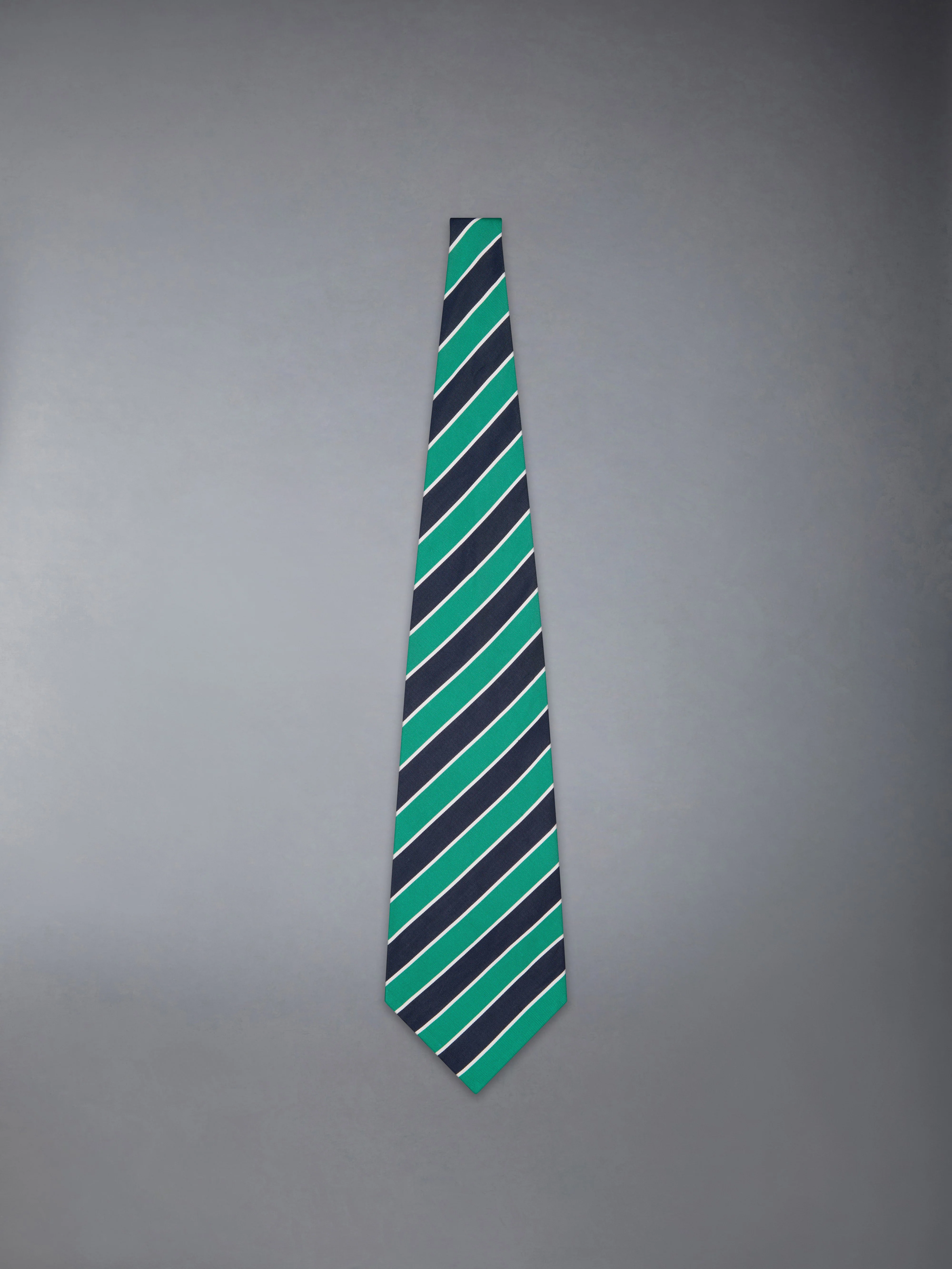 SILK COTTON MOGADOR TRICOLOR WIDE TIE