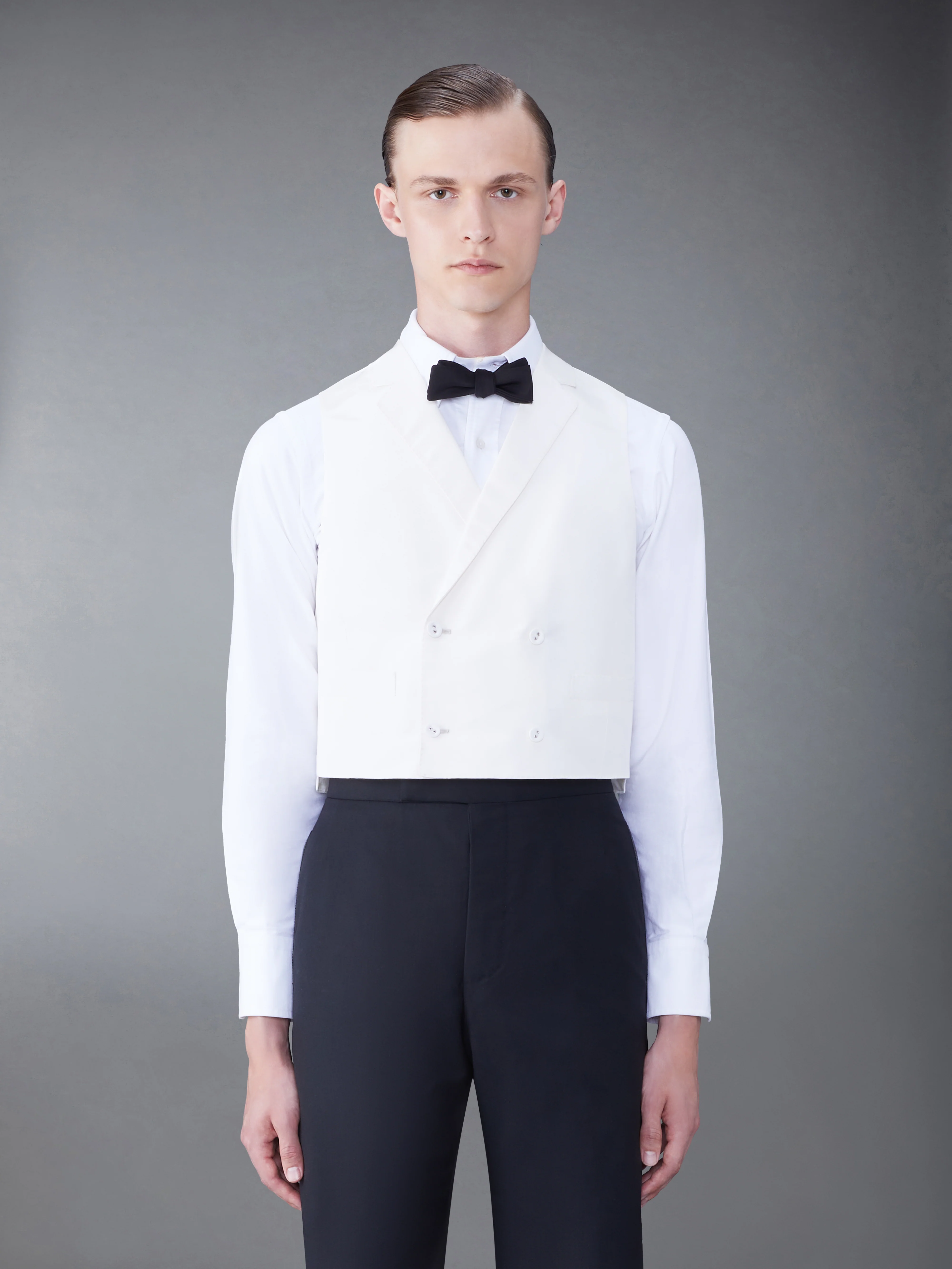 SILK FAILLE VEST
