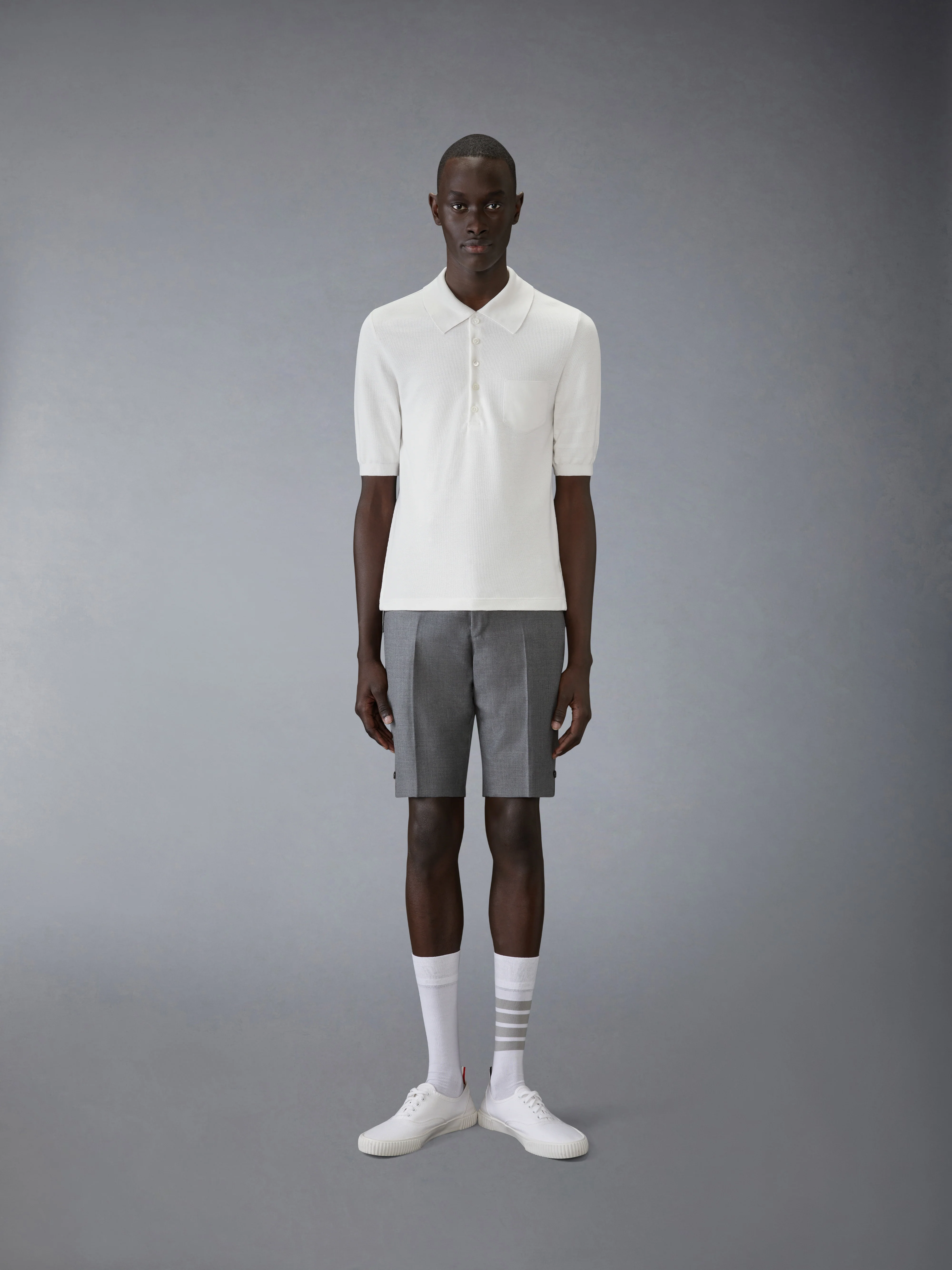 SILK PIQUE POCKET POLO - Image 3