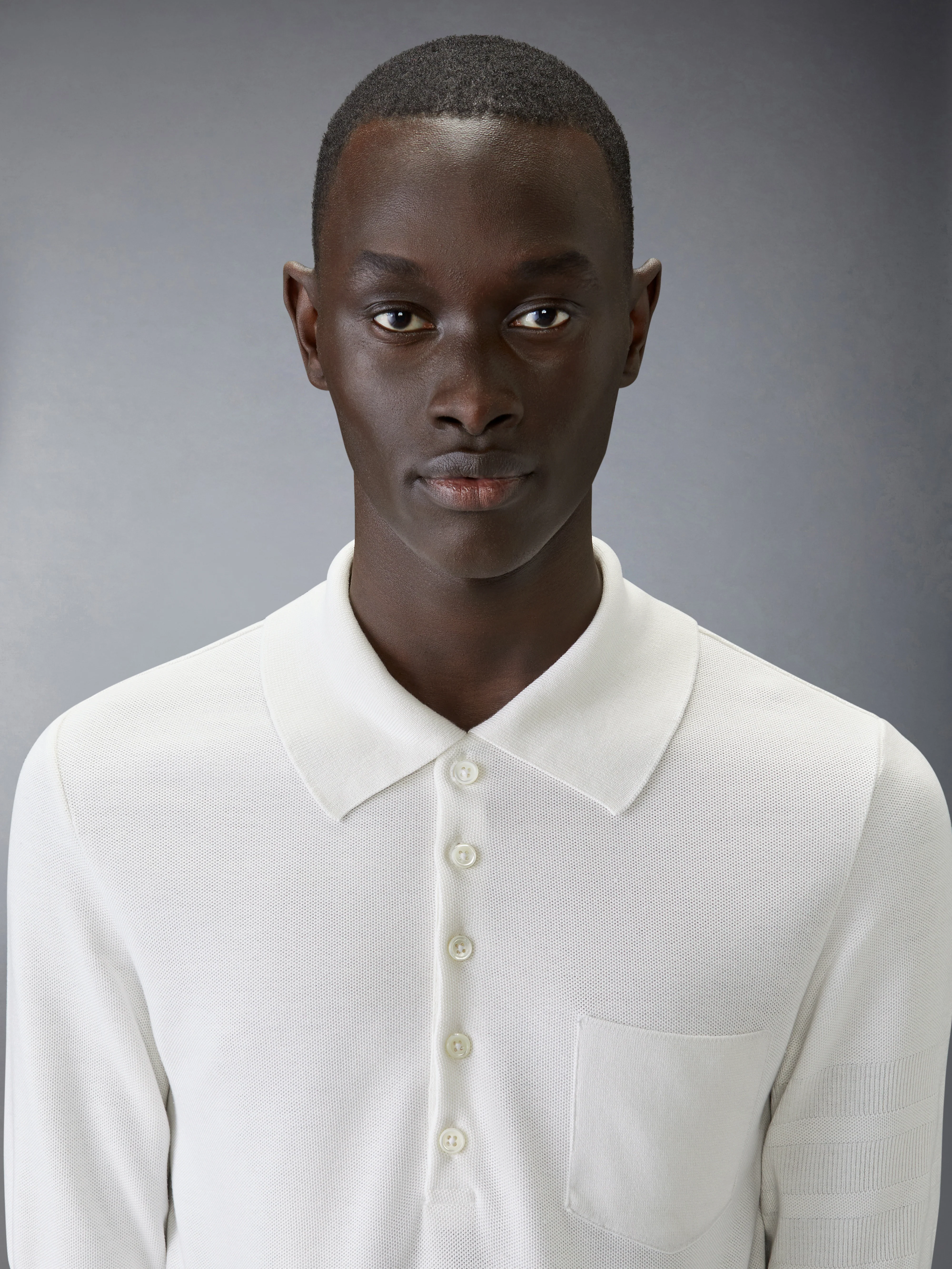 SILK PIQUE POCKET POLO - Image 4