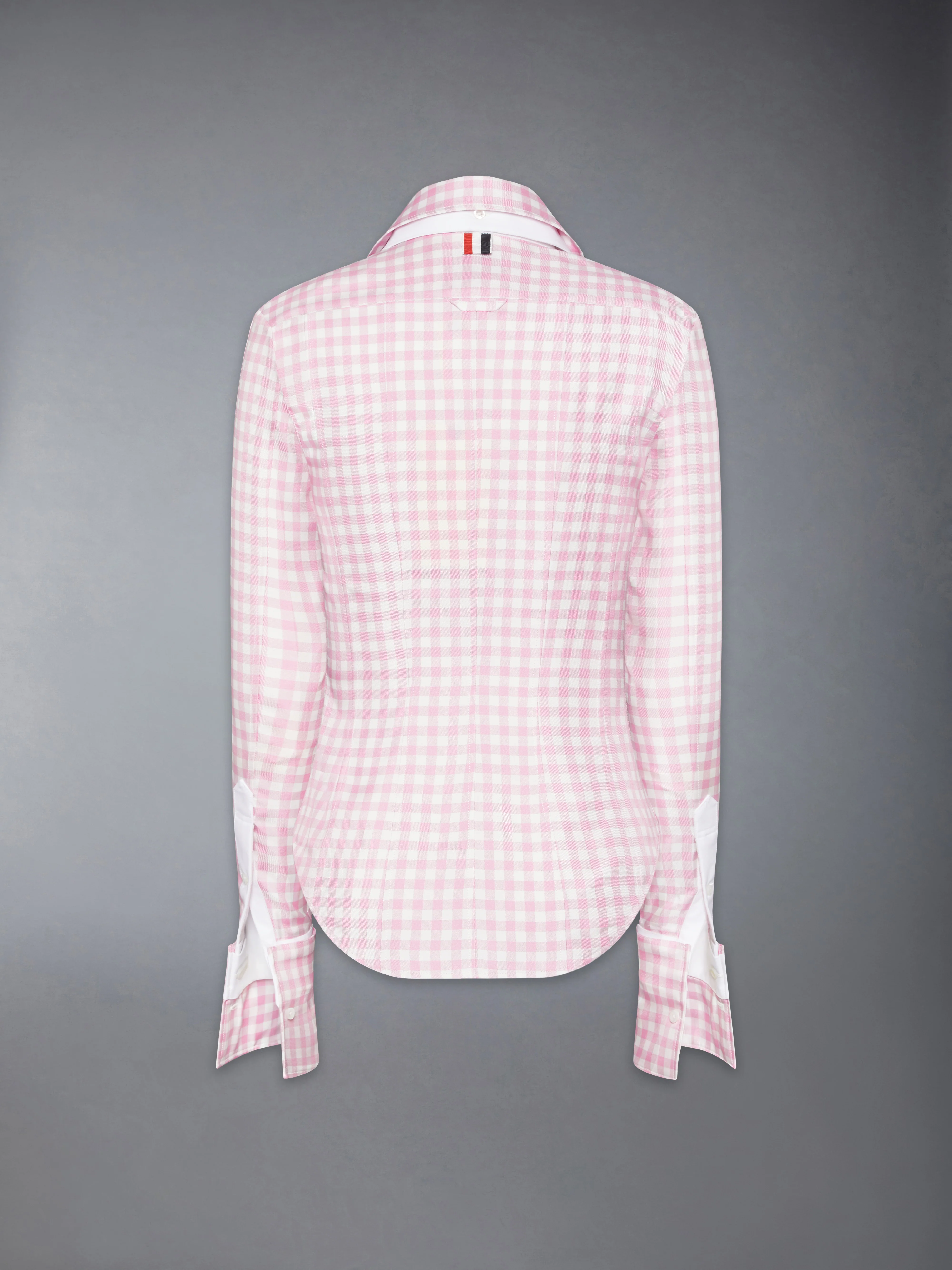 SILK TWILL GINGHAM SHIRT - Image 8