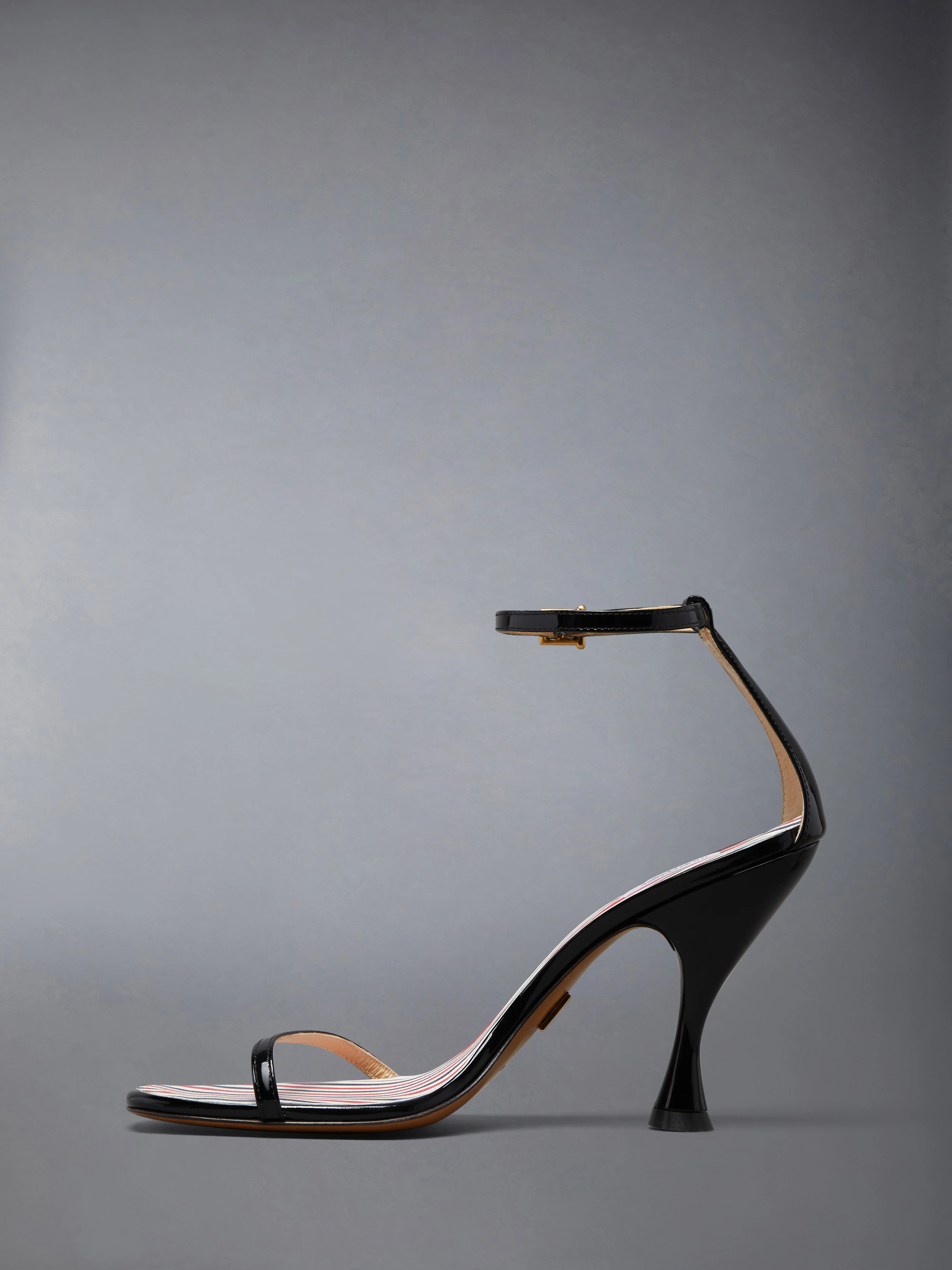 SOFT PATENT 4-BAR HIGH HEEL SANDAL 90MM - Image 3