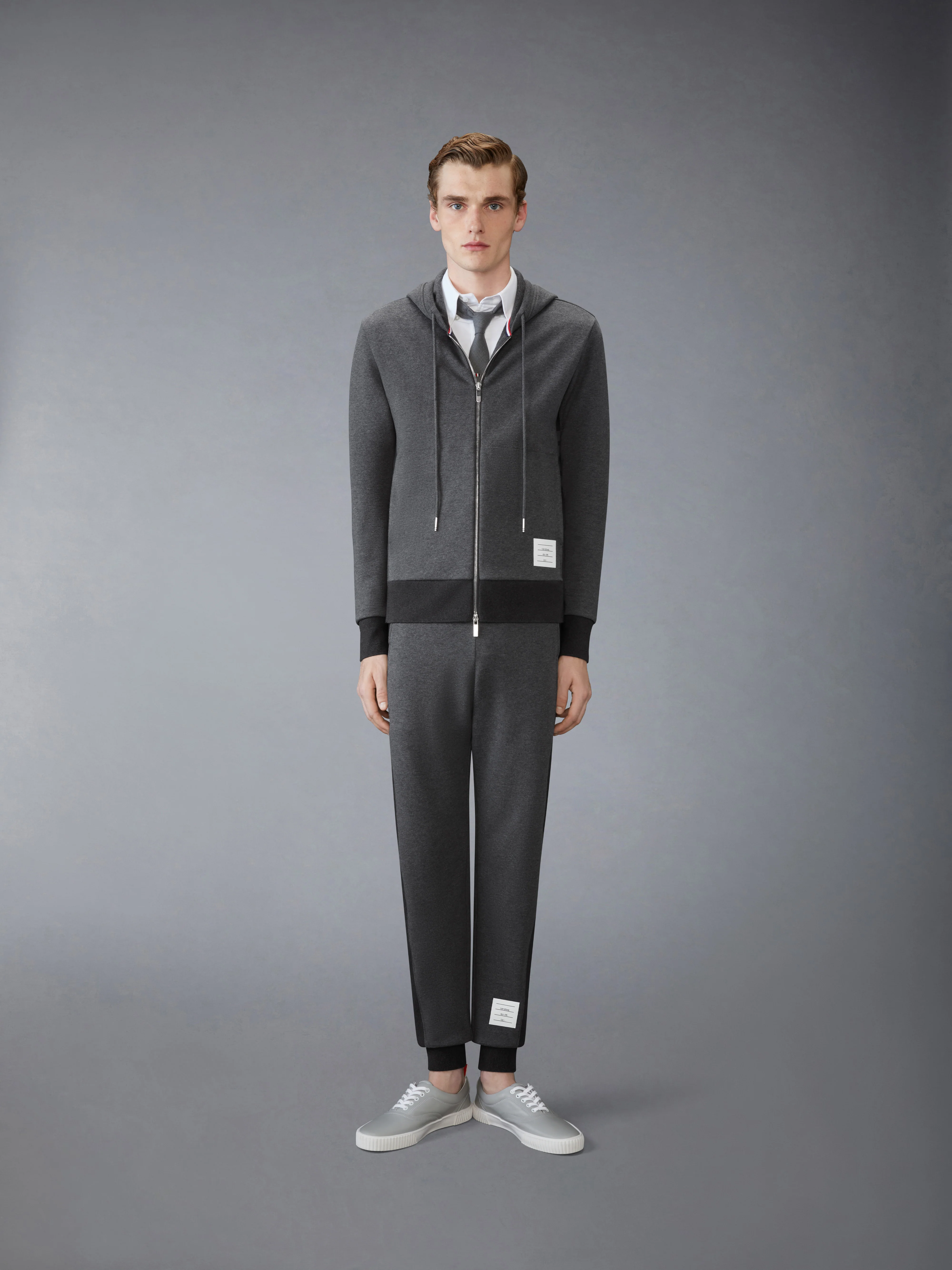 SOLID LOOPBACK JERSEY 4-BAR SWEATPANTS - Image 3