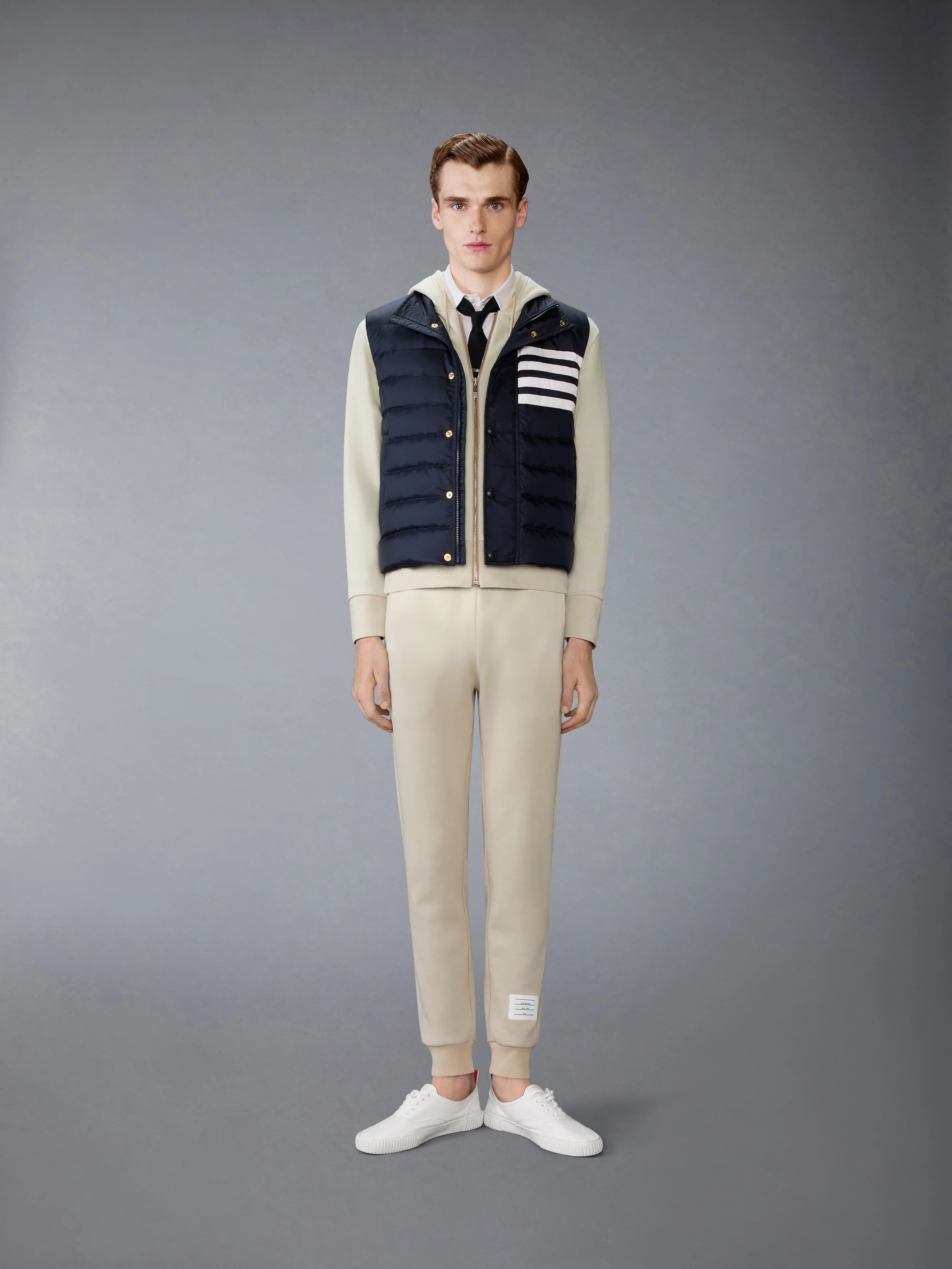 SOLID LOOPBACK JERSEY 4-BAR SWEATPANTS - Image 3