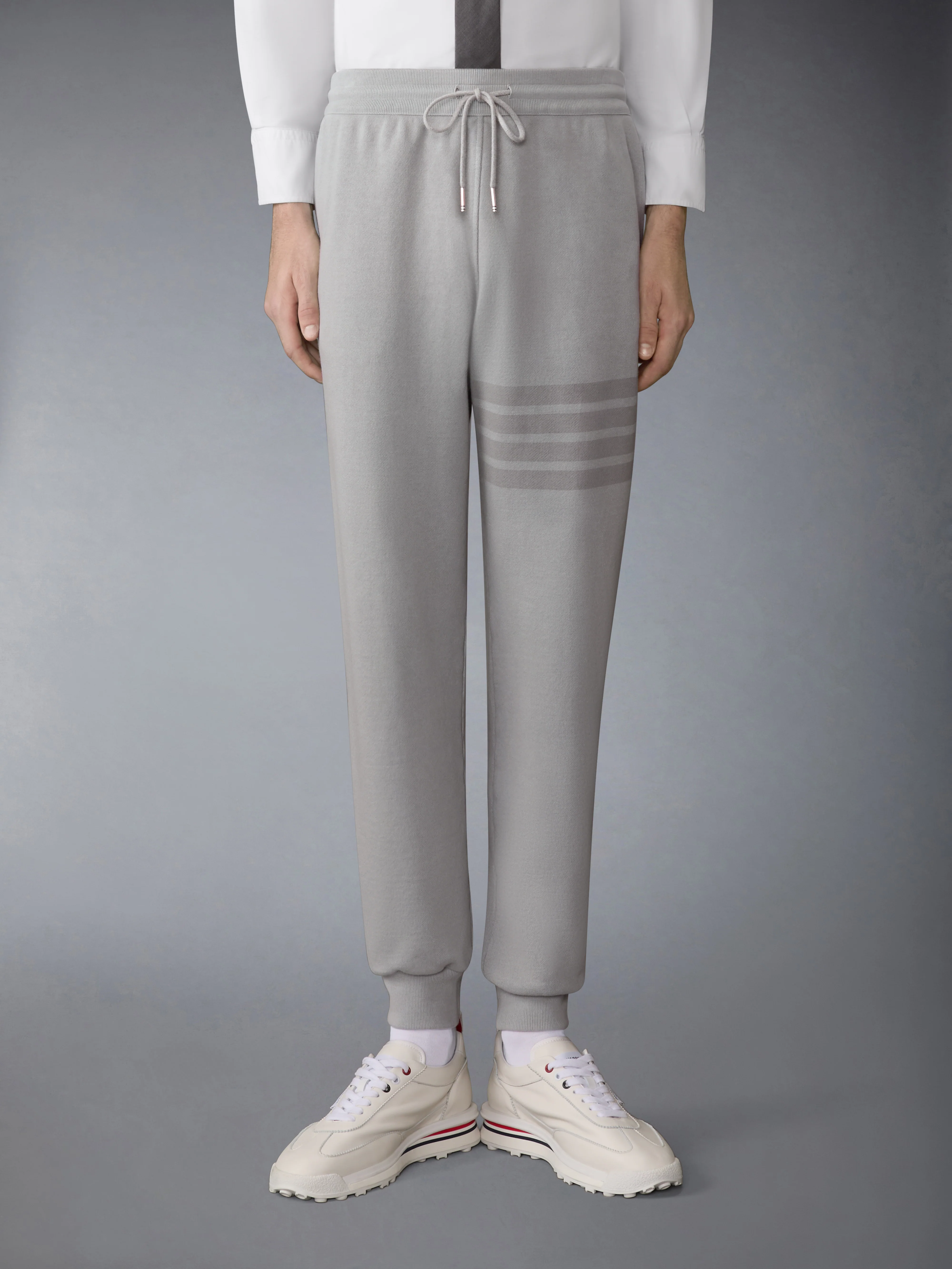 SOLID LOOPBACK OVERDYED 4-BAR SWEATPANTS