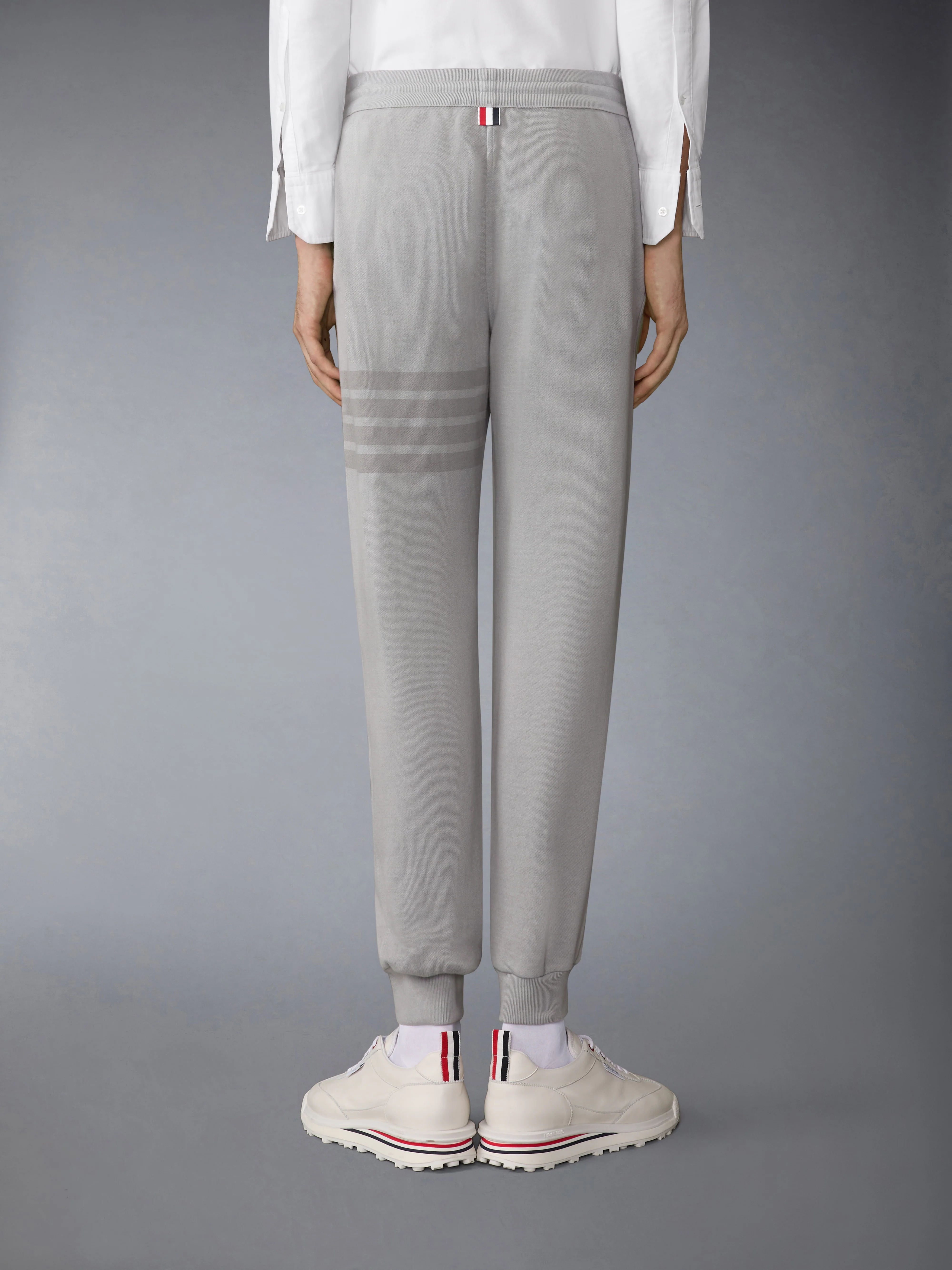 SOLID LOOPBACK OVERDYED 4-BAR SWEATPANTS - Image 2