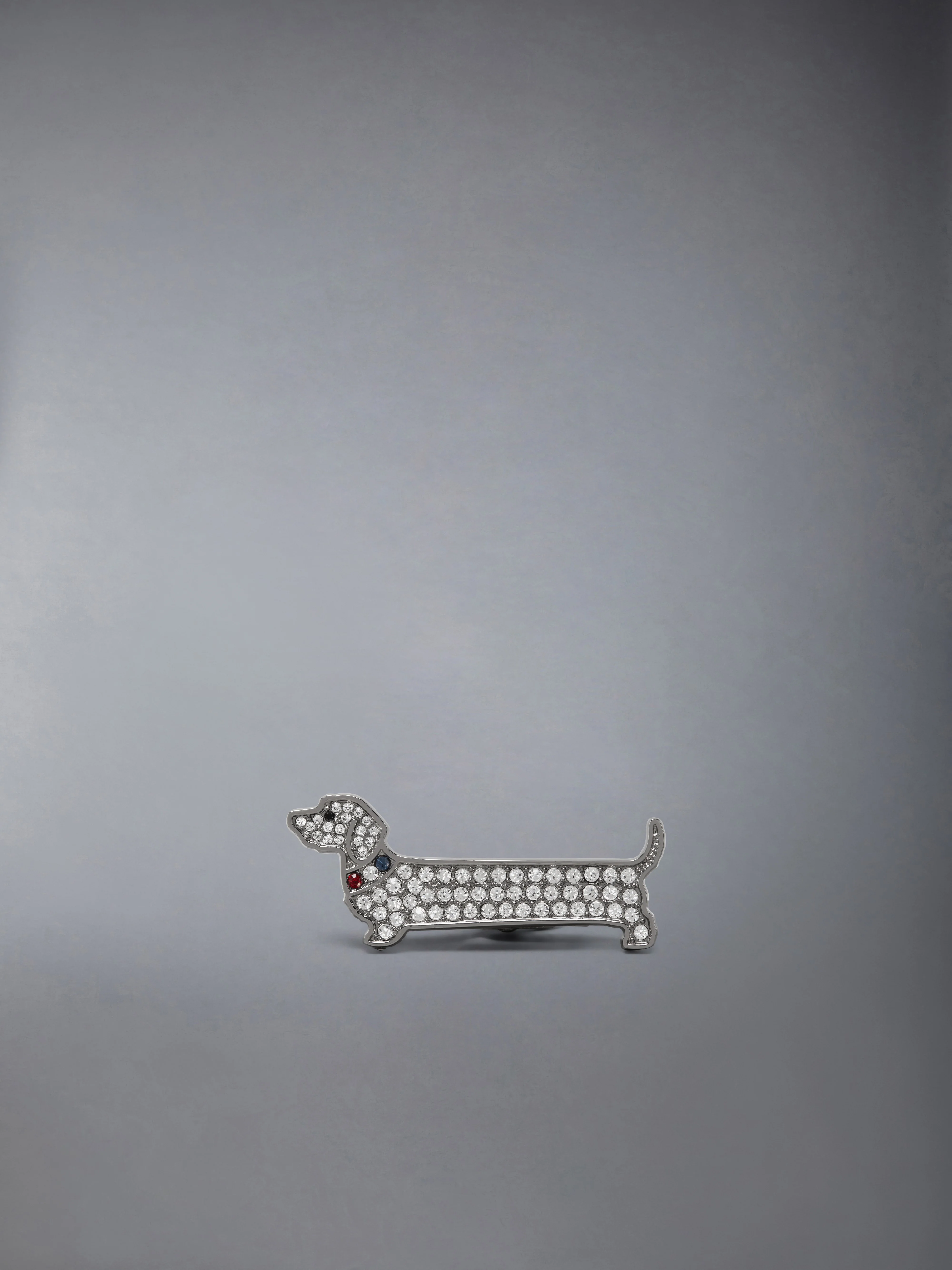 STERLING SILVER CRYSTLAL LIMOUSINE HECTOR TIE BAR