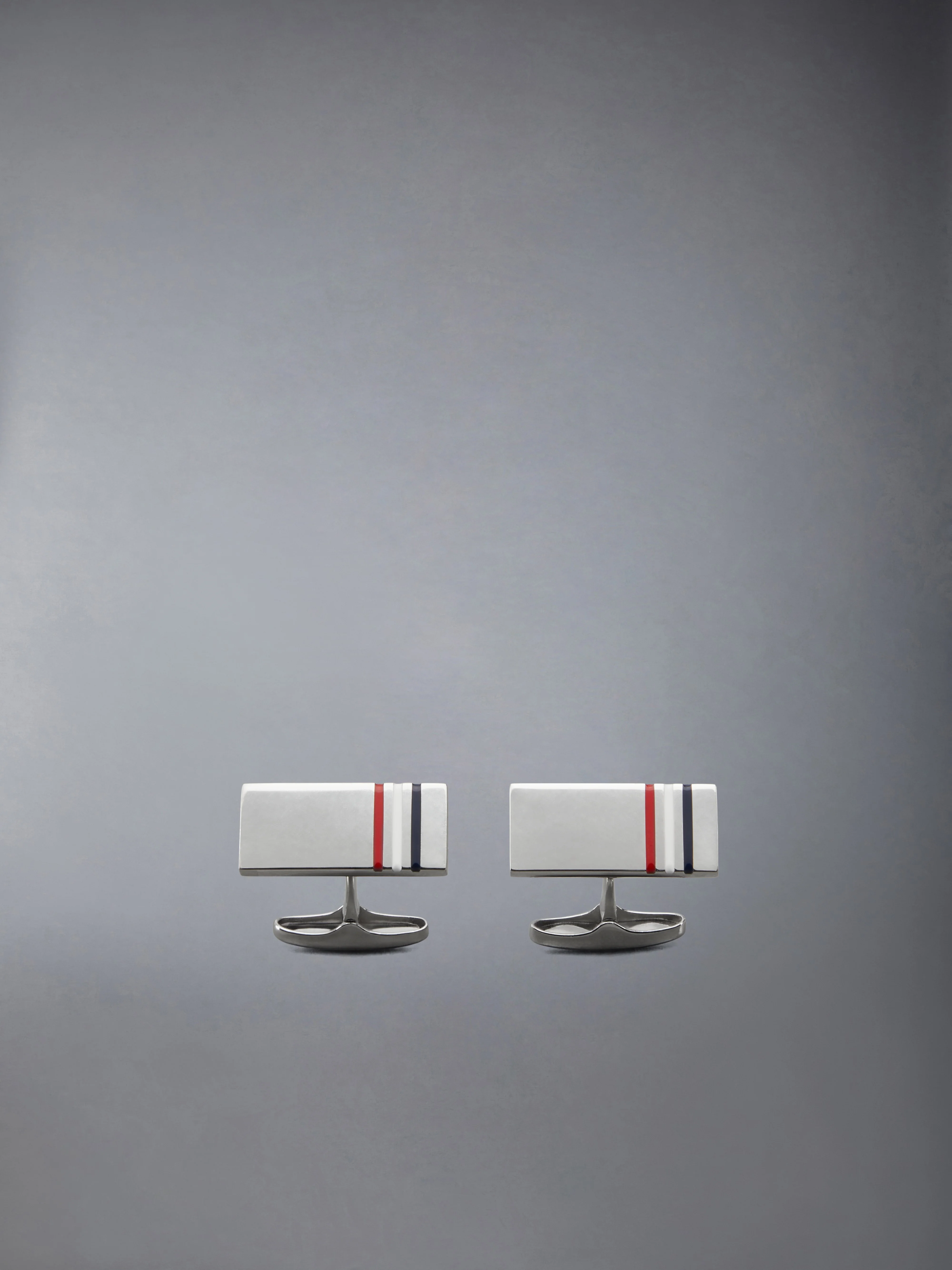 STERLING SILVER RWB CUFFLINKS