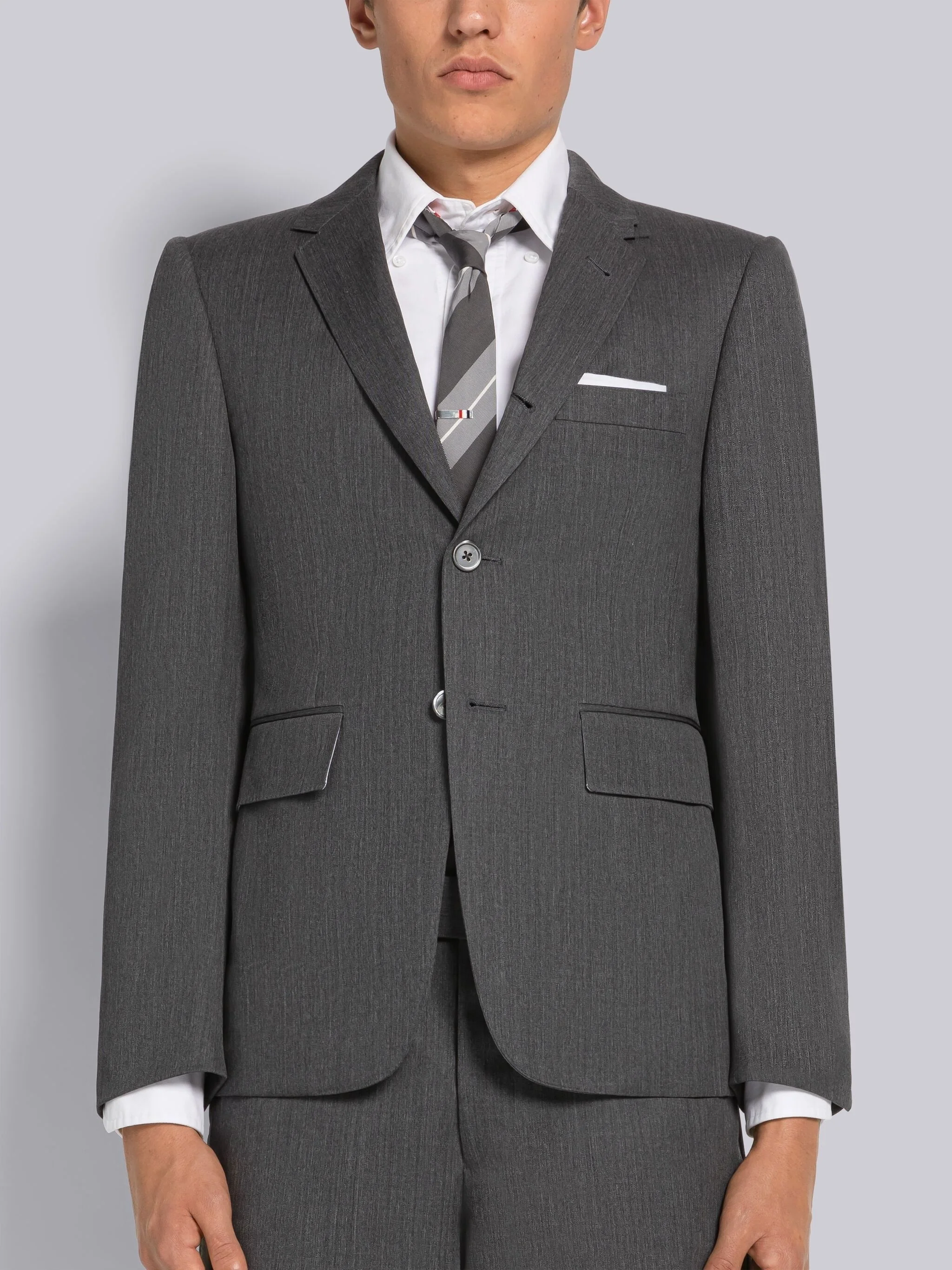 STIFF WOOL GABARDINE CLASSIC SPORT COAT