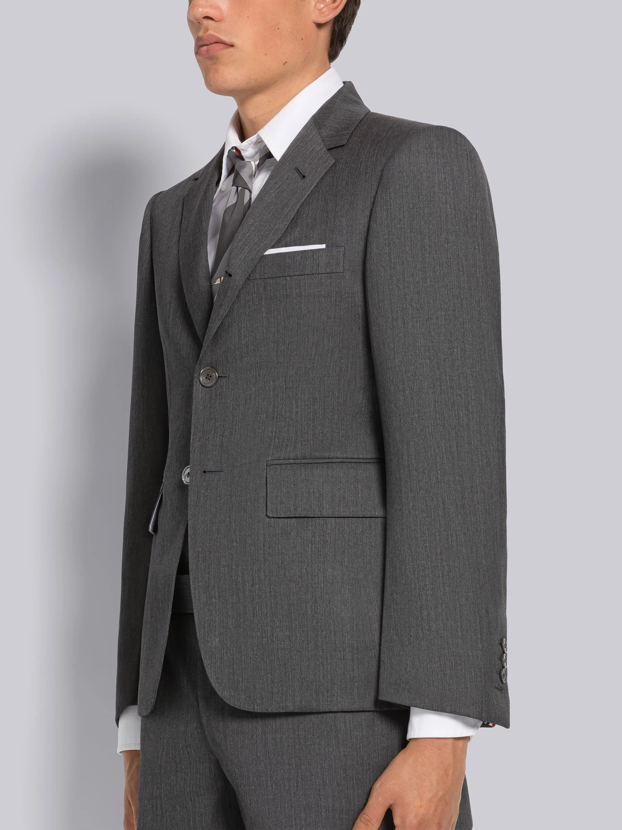 STIFF WOOL GABARDINE CLASSIC SPORT COAT - Image 2