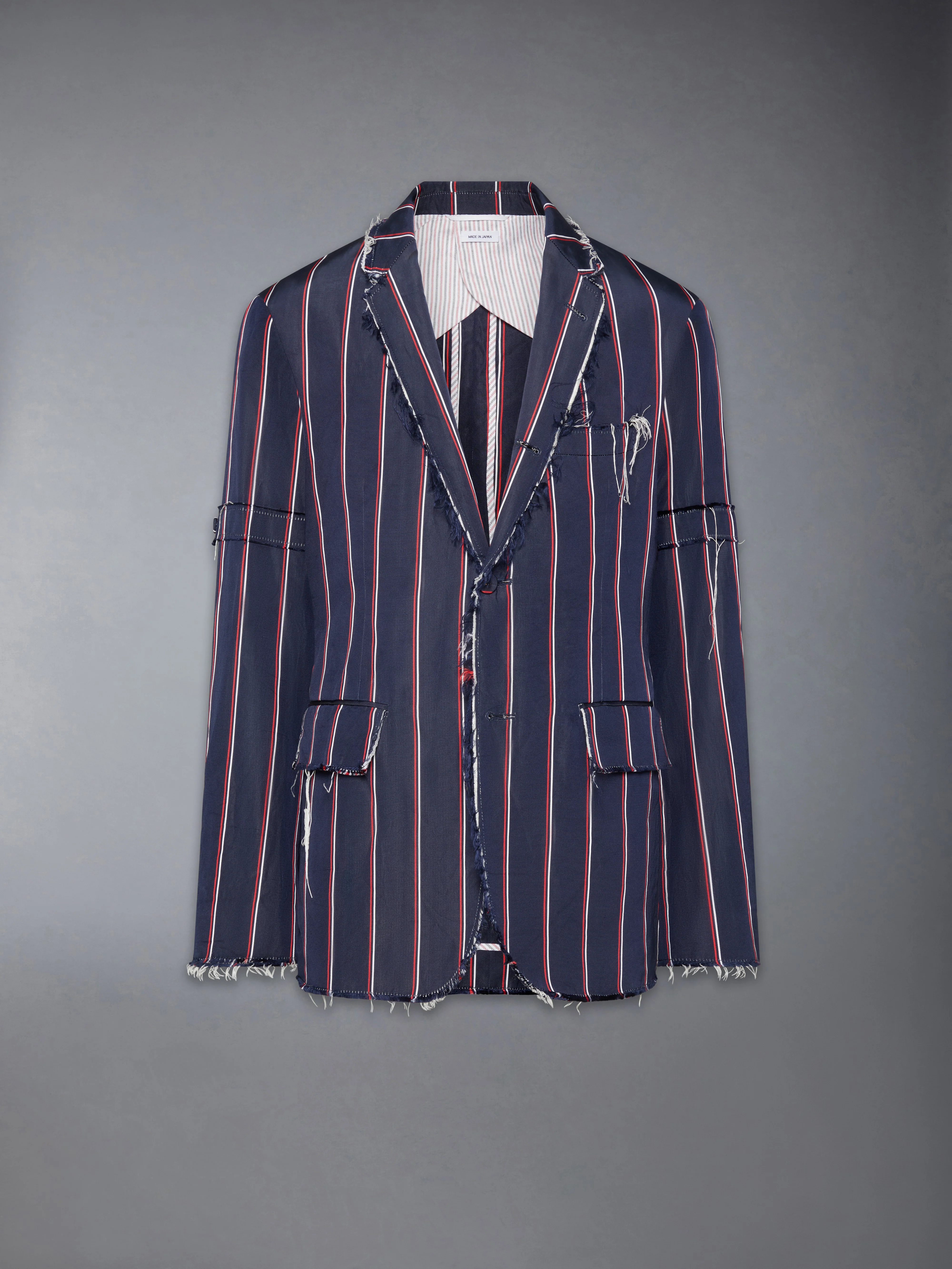 STRIPE MOGADOR UNCONSTRUCTED SPORTCOAT - Image 5