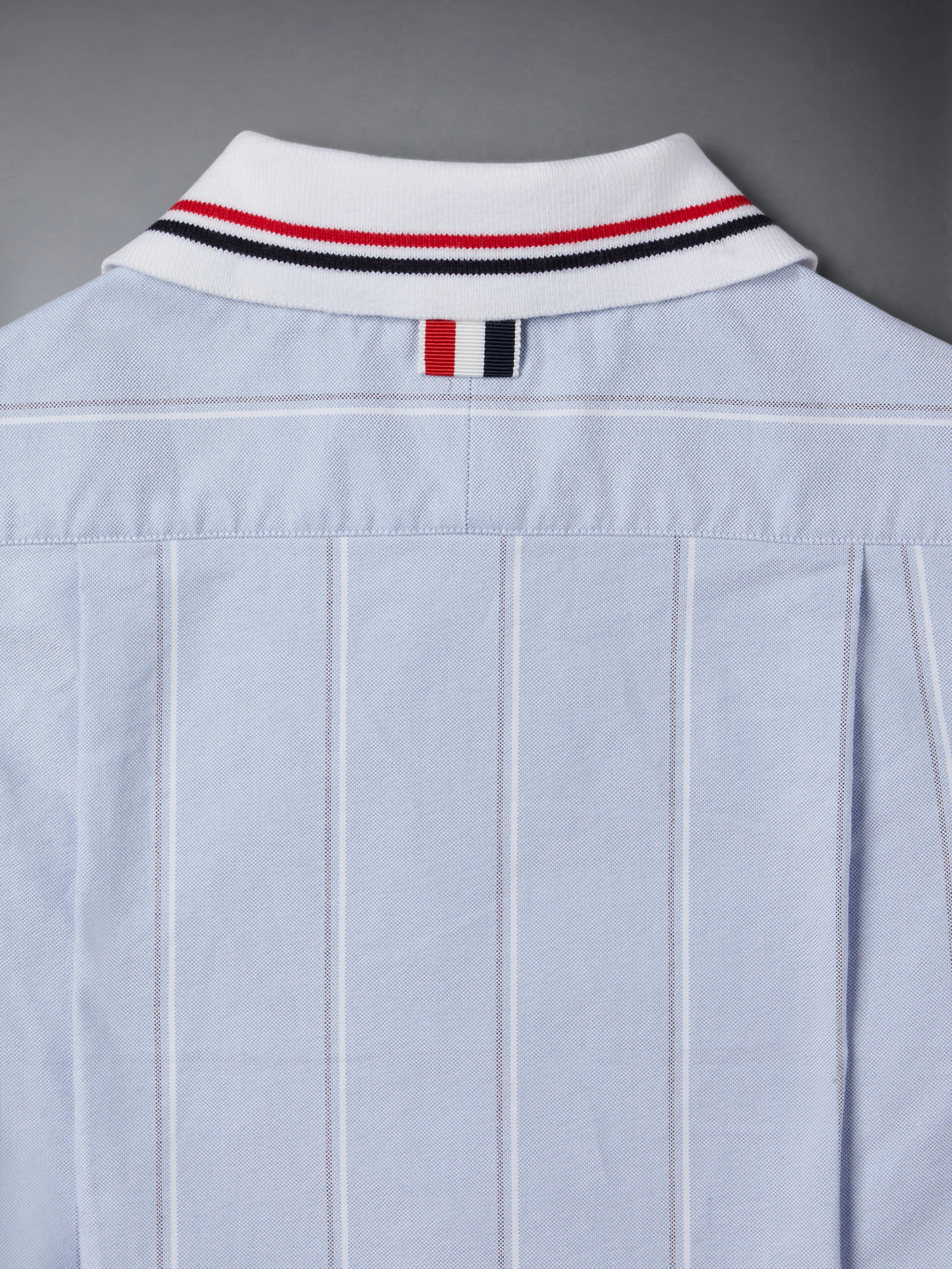 STRIPED OXFORD POLO SHIRT - Image 4