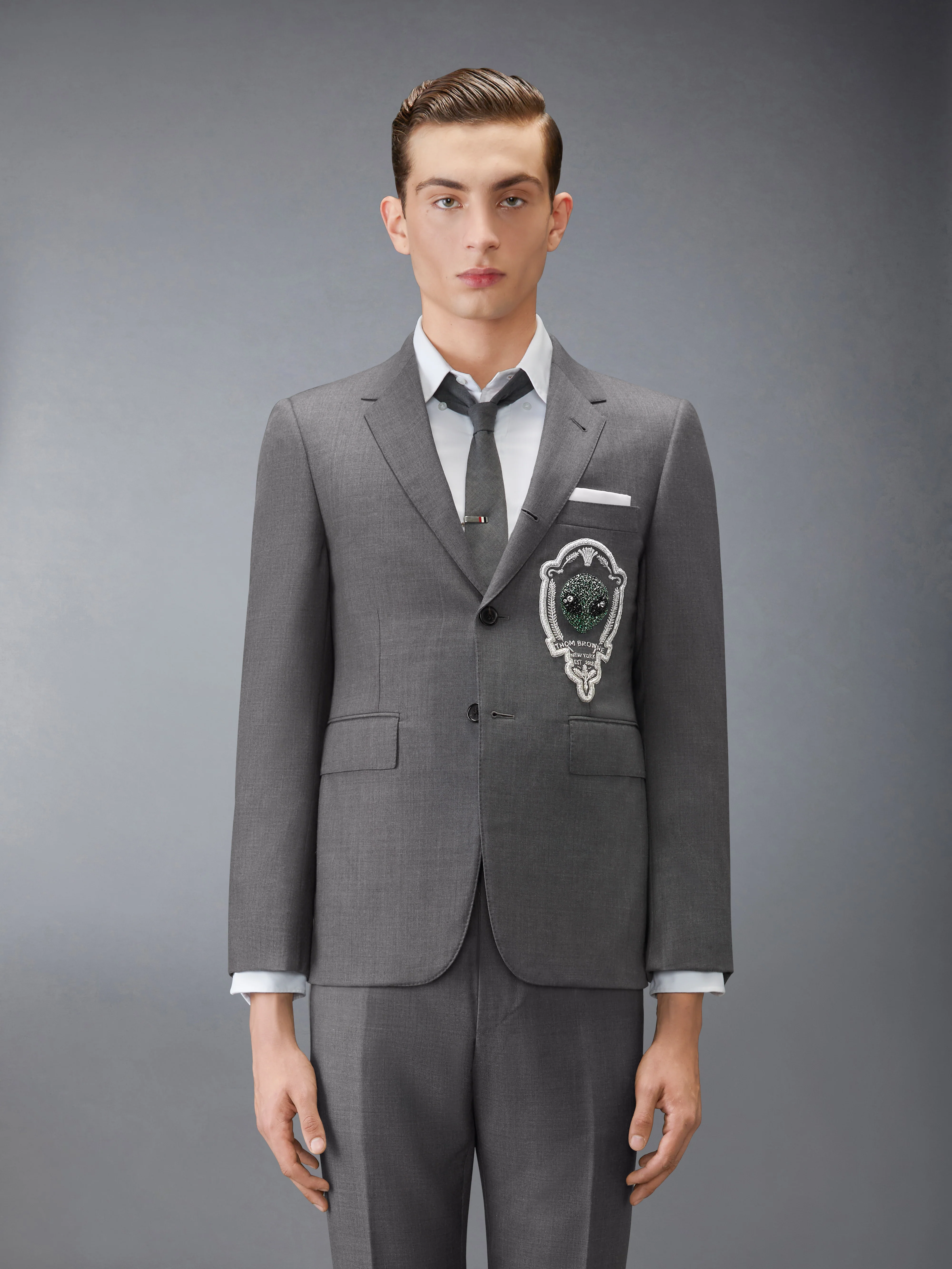 SUPER 120'S TWILL ALIEN CREST CLASSIC SPORTCOAT