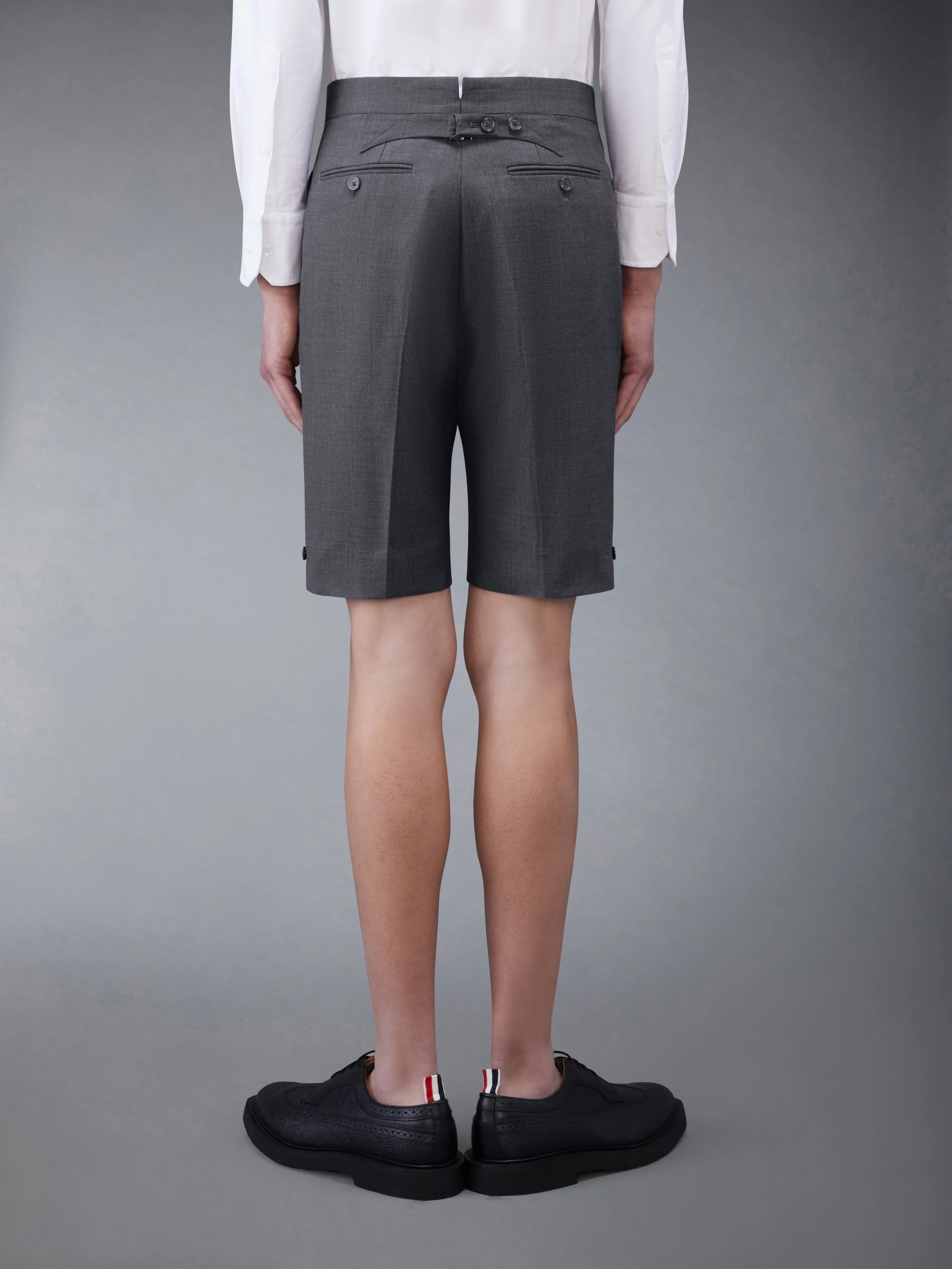 SUPER 120'S TWILL BACKSTRAP SHORTS - Image 2