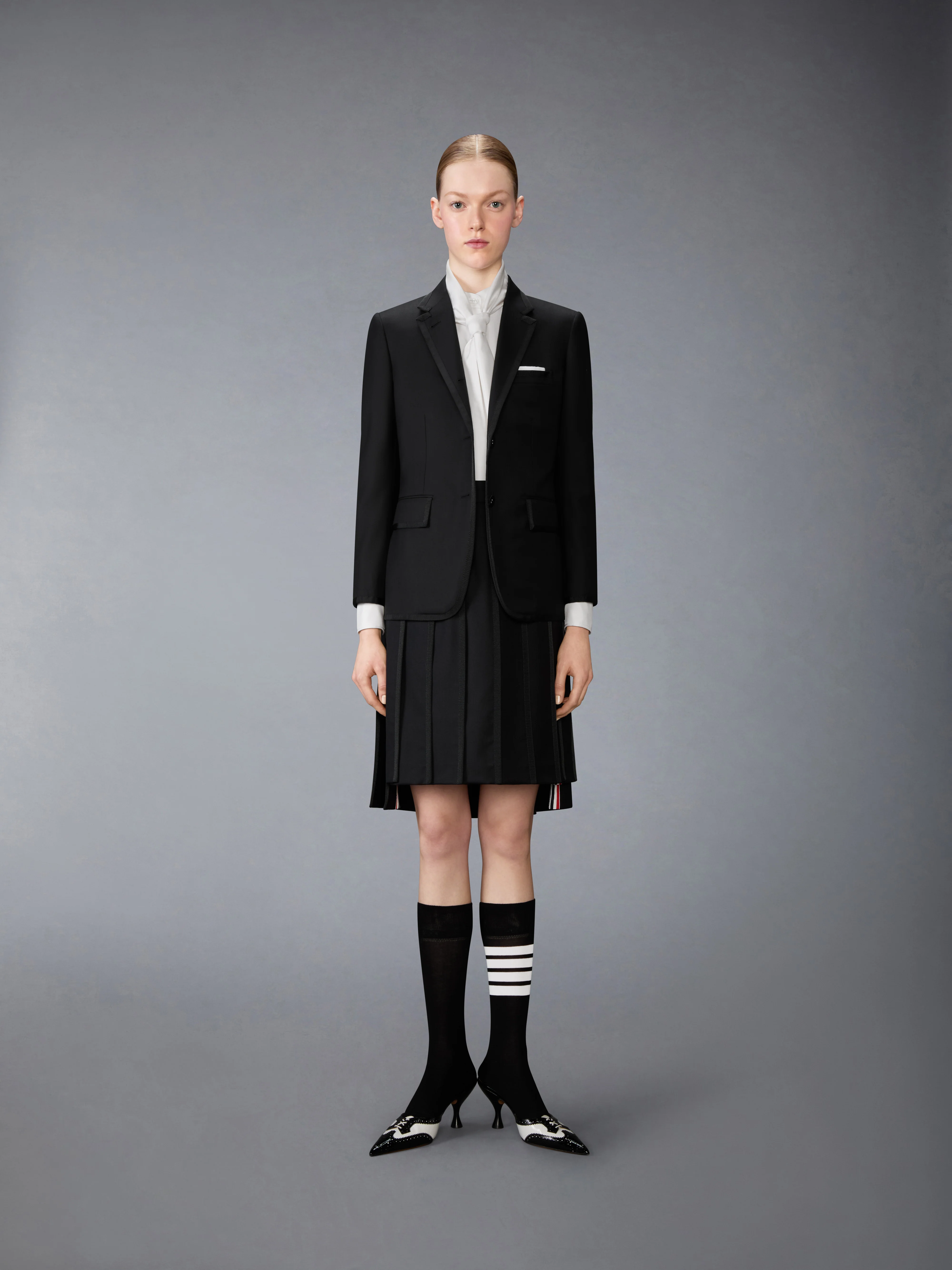 SUPER 120'S TWILL GROSGRAIN TIPPING SPORTCOAT - Image 3