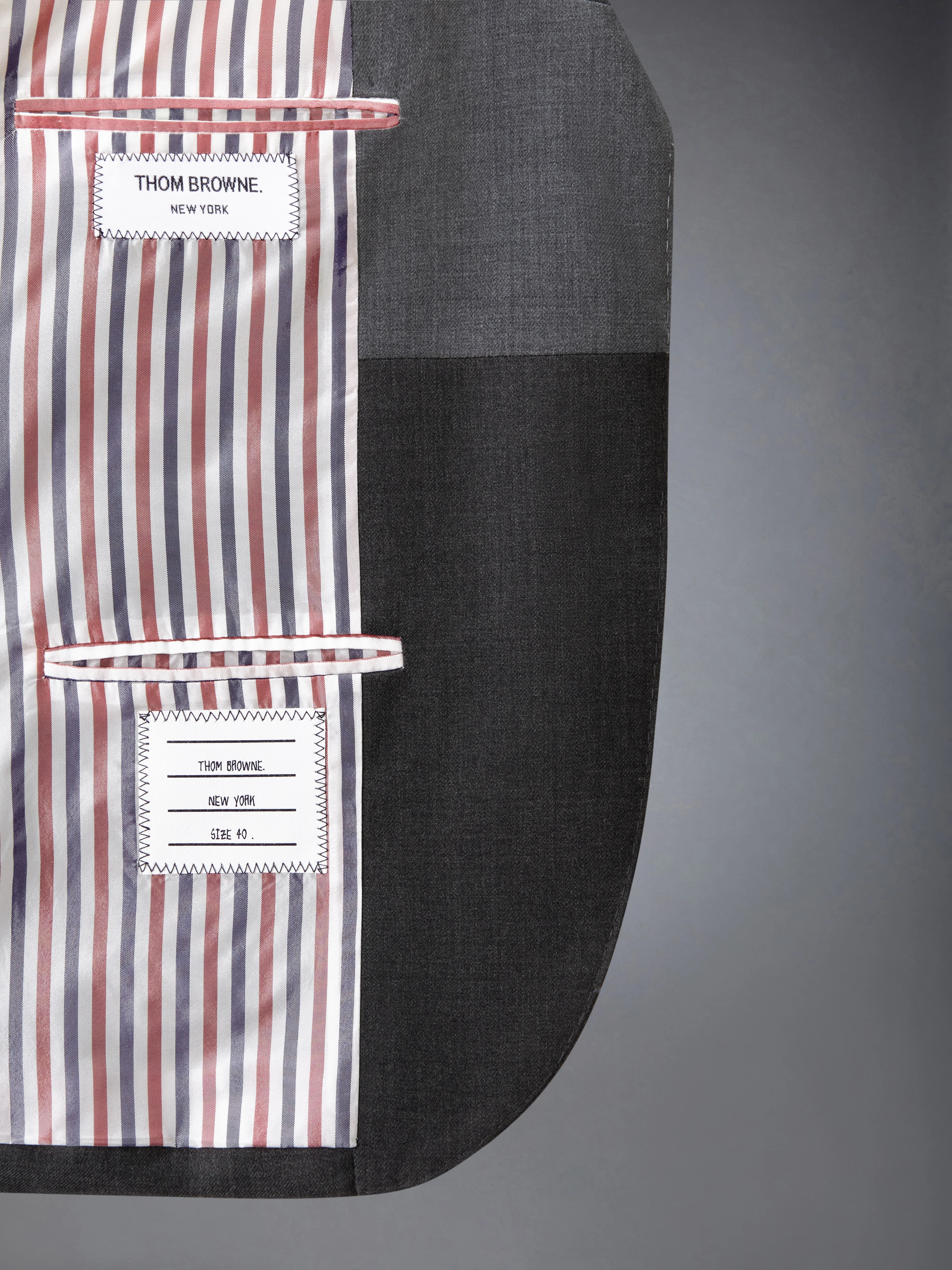 SUPER 120'S TWILL TROMPE-L’ŒIL BIKINI  SPORTCOAT - Image 3