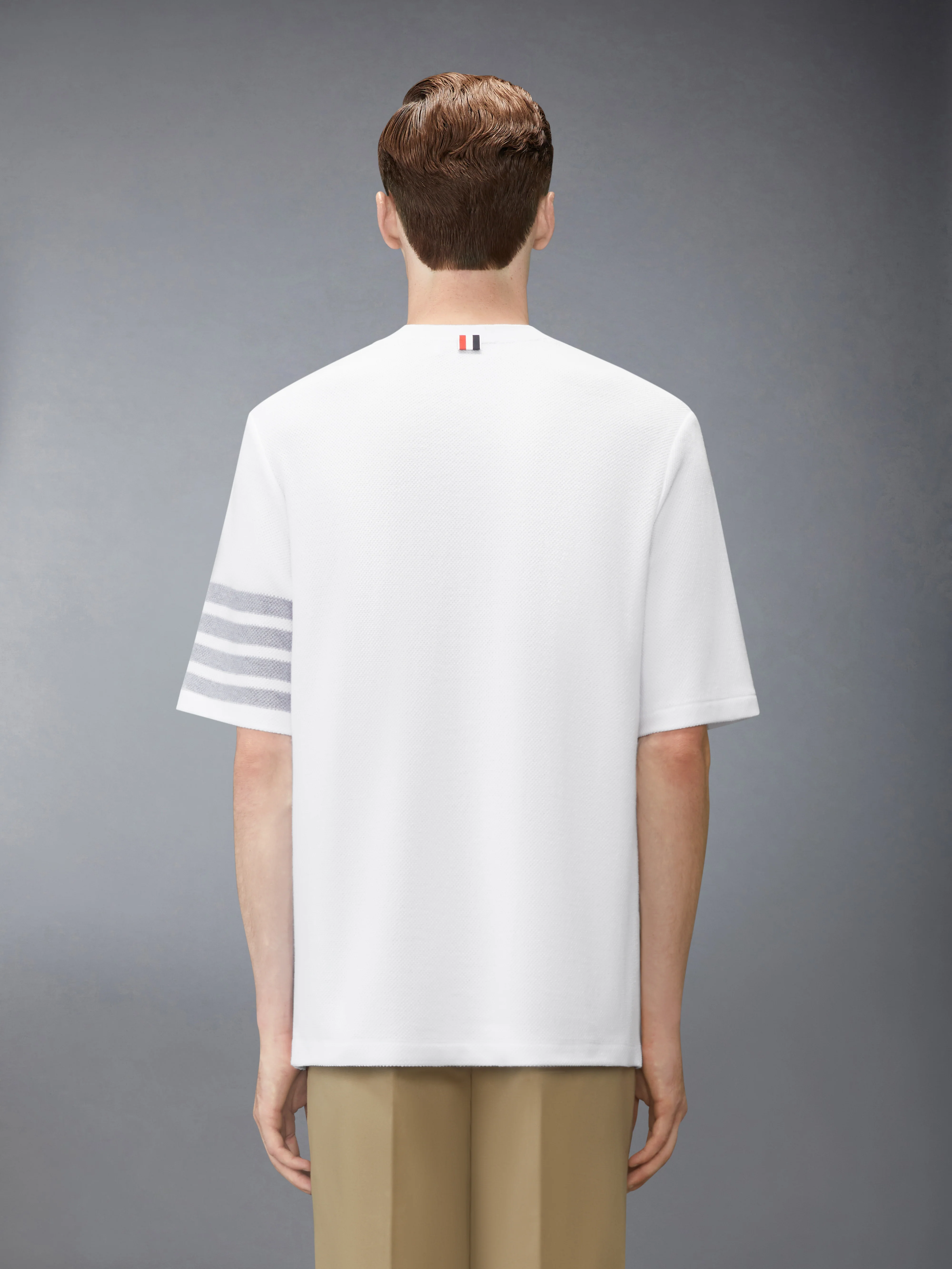 TEXTURED PIQUE 4-BAR TEE - Image 2
