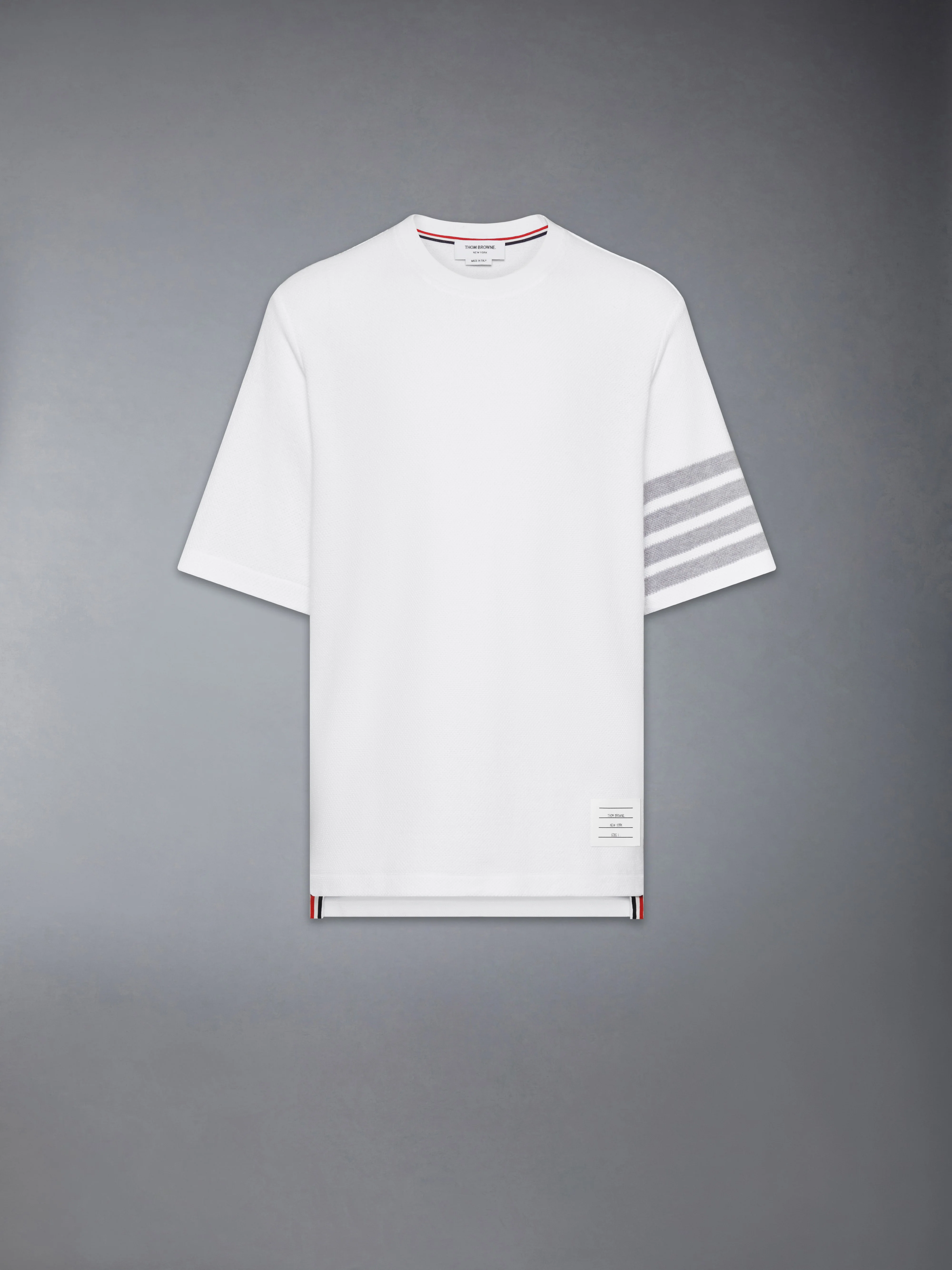 TEXTURED PIQUE 4-BAR TEE - Image 6
