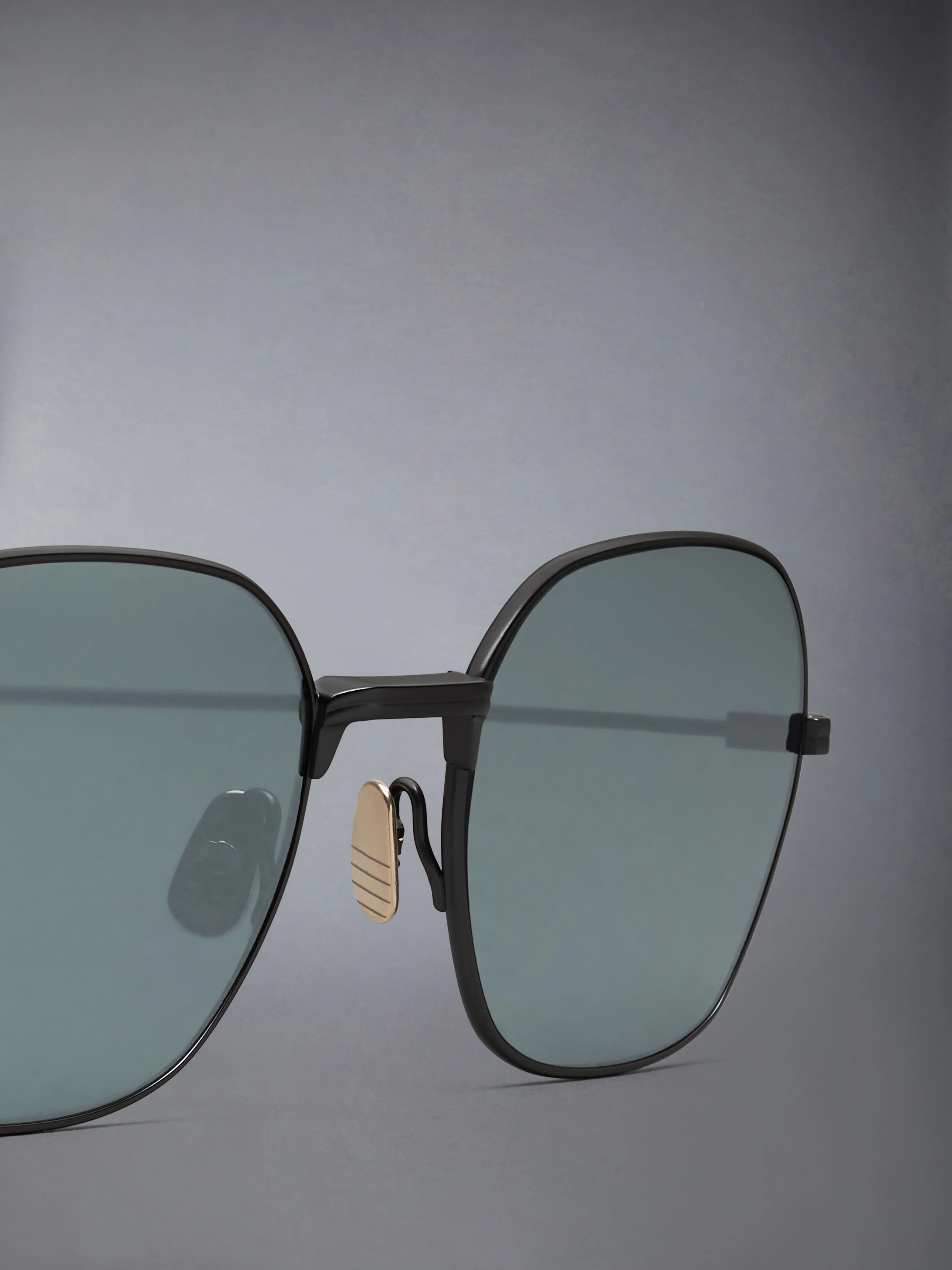 TITANIUM RECTANGULAR SUNGLASSES - Image 2