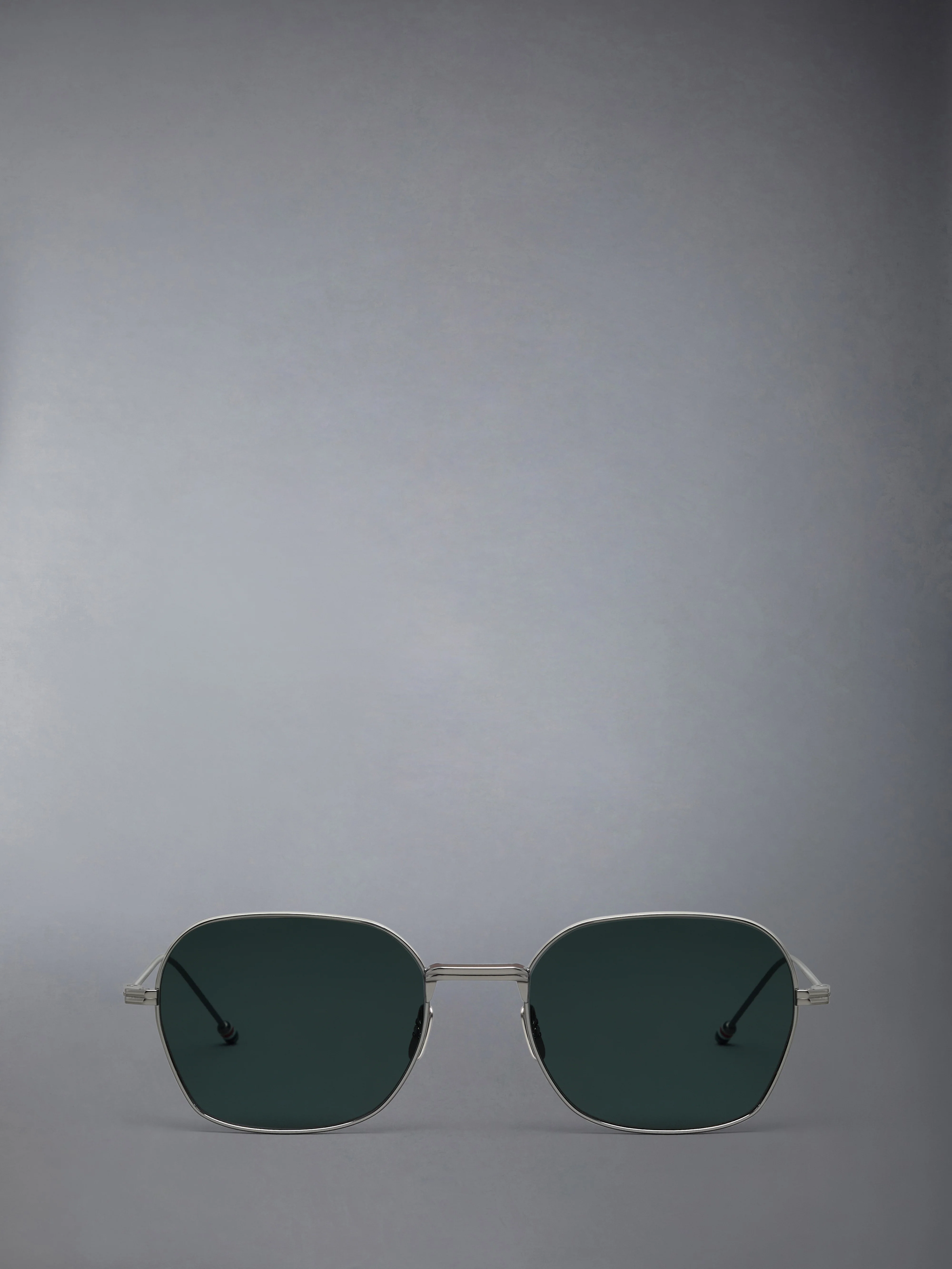 TITANIUM RECTANGULAR SUNGLASSES