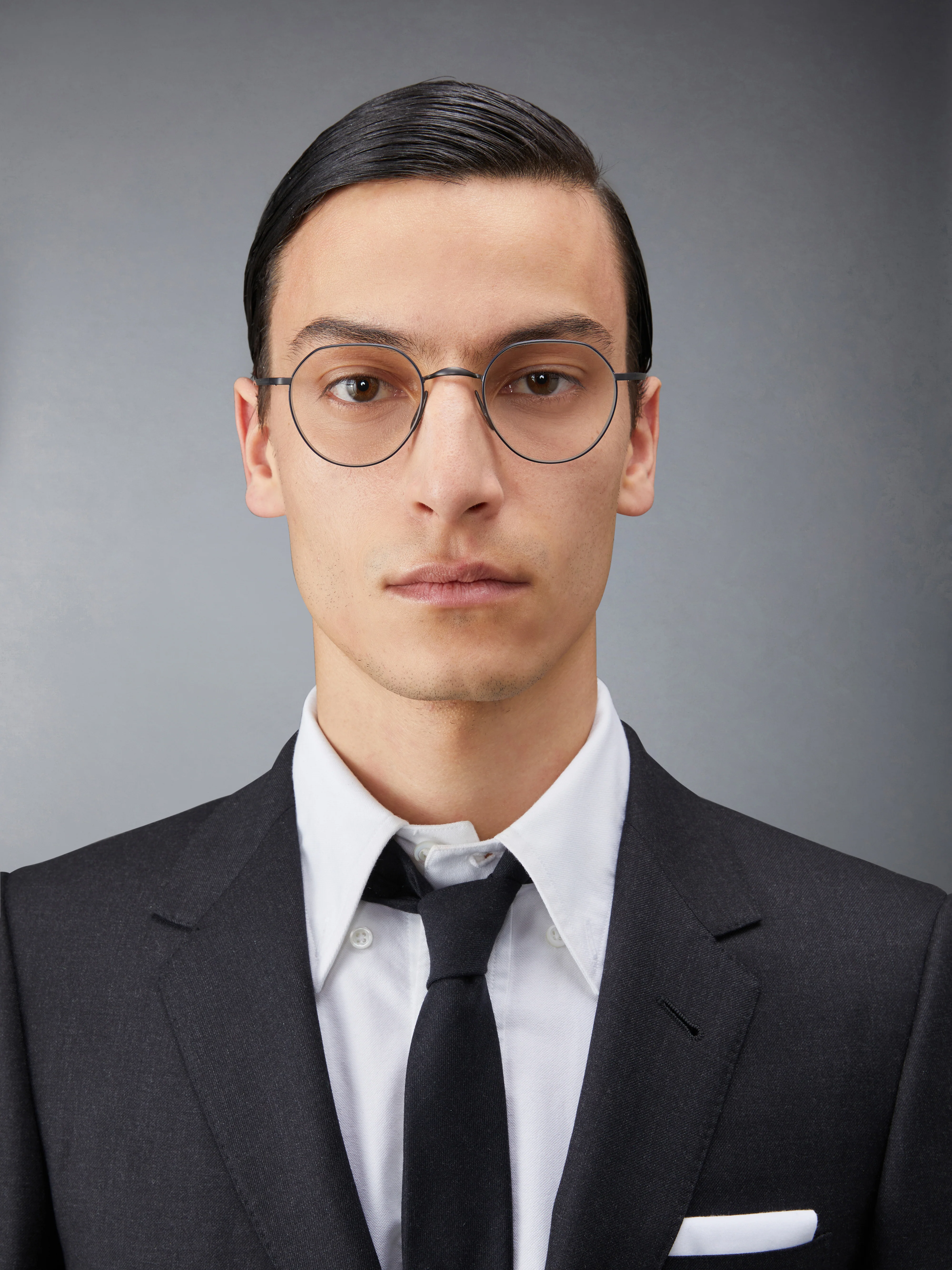 TITANIUM ROUND EYEGLASSES - Image 2
