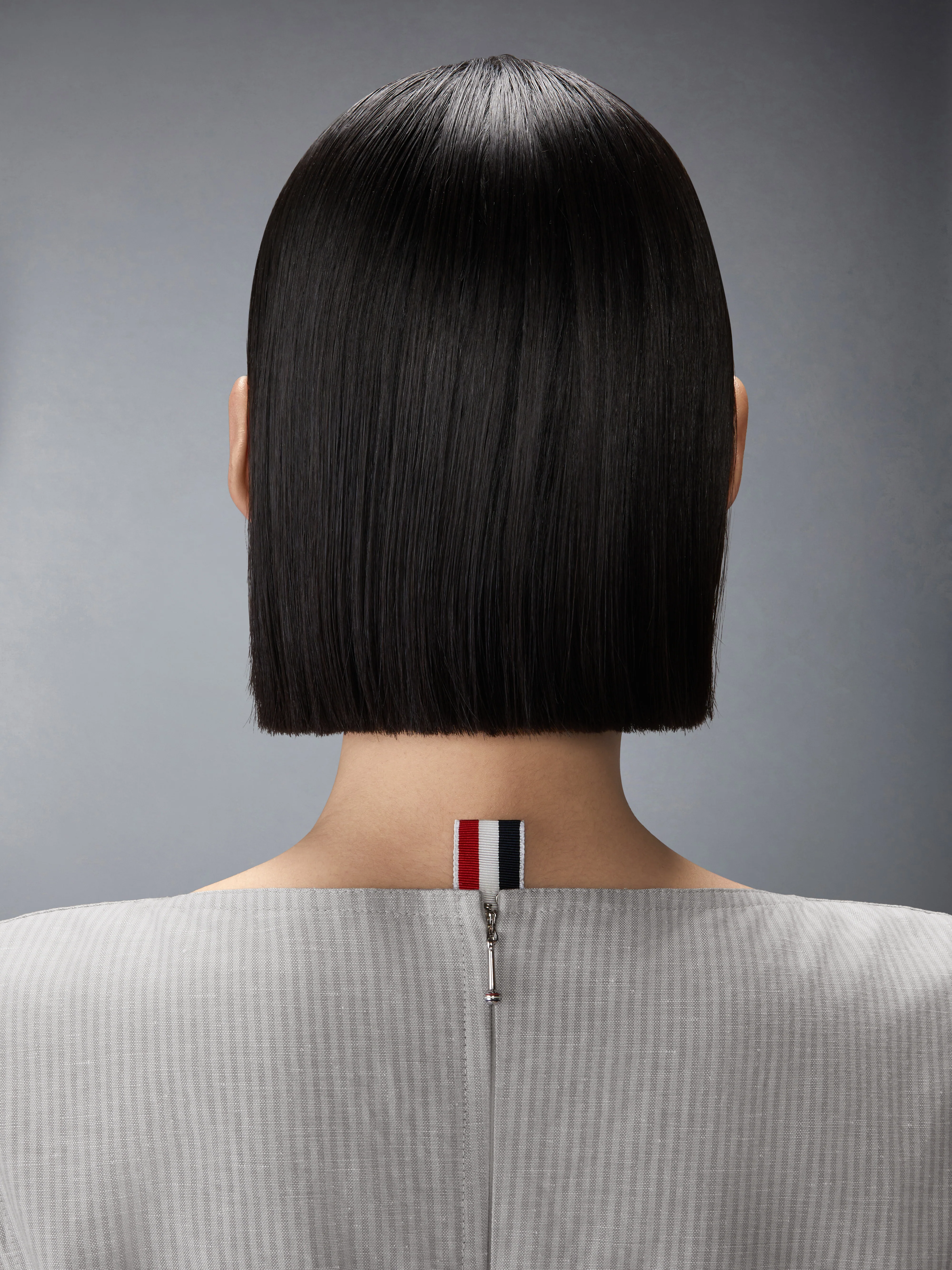 TONAL UNIVERSITY STRIPE BOAT NECK DRESS - Image 6