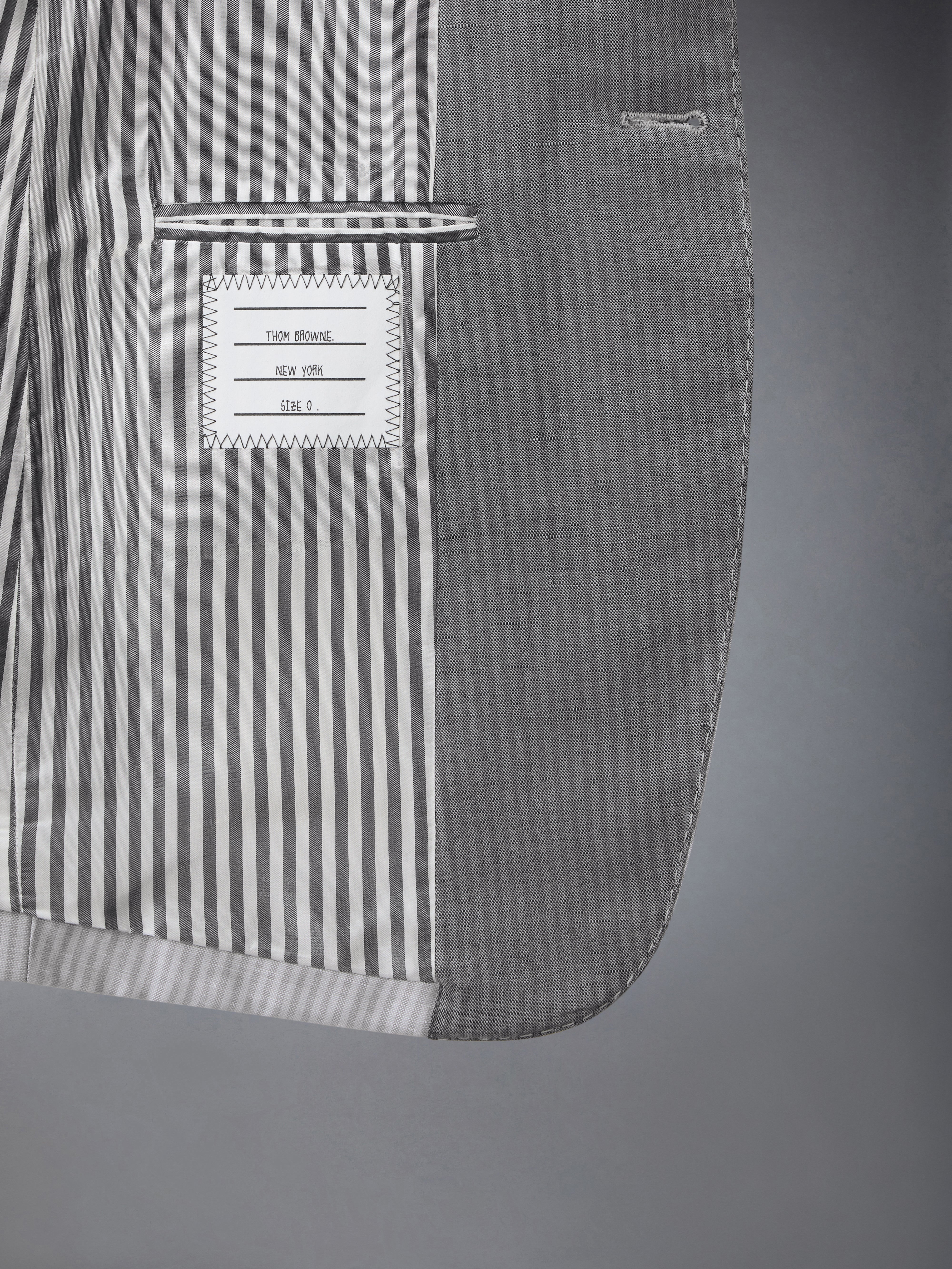 TONAL UNIVERSITY STRIPE LINEN COTTON SPORTCOAT - Image 5