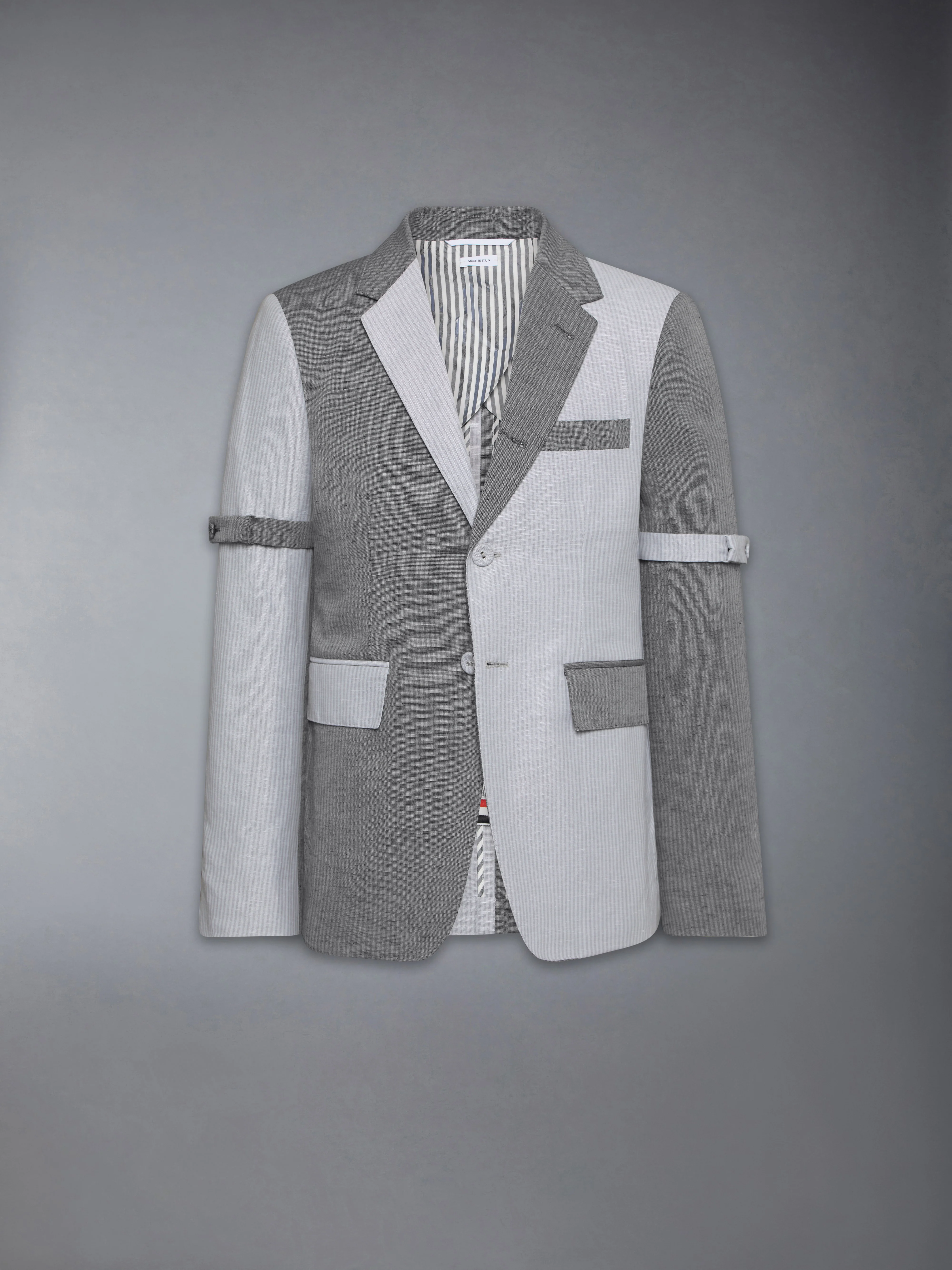 TONAL UNIVERSITY STRIPE LINEN COTTON SPORTCOAT - Image 6