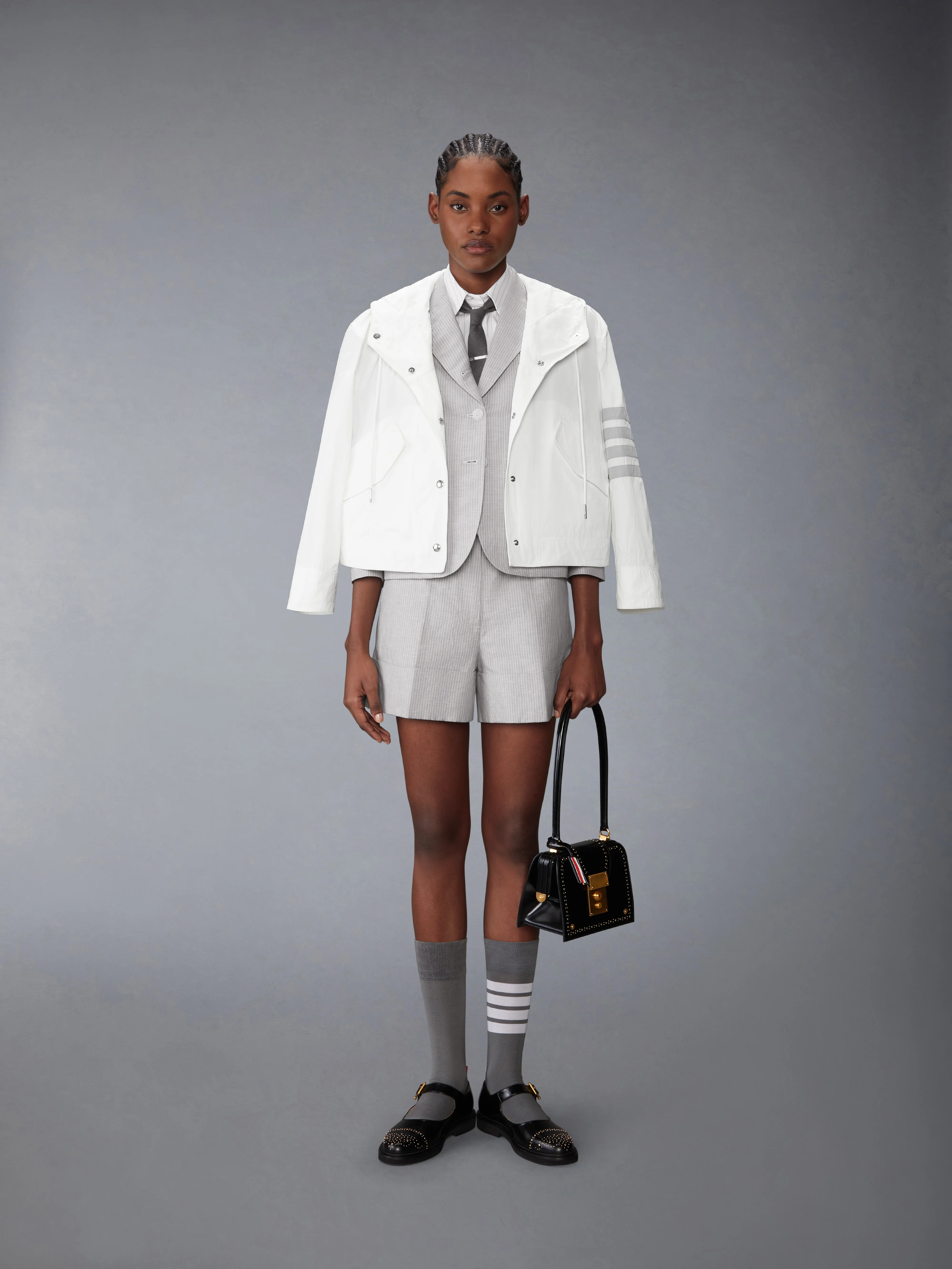TONAL UNIVERSITY STRIPE SACK SPORTCOAT - Image 3