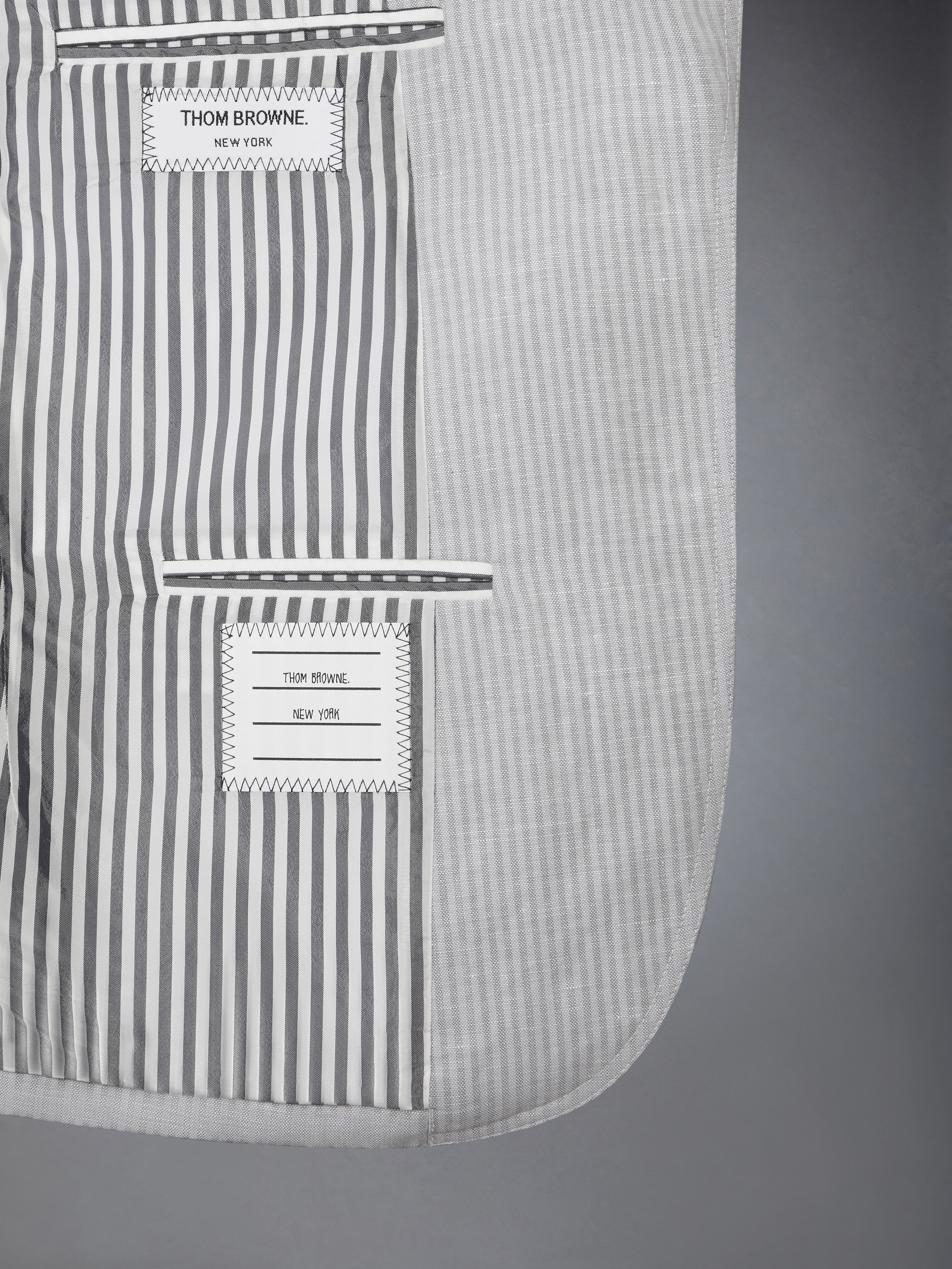 TONAL UNIVERSITY STRIPE SACK SPORTCOAT - Image 4