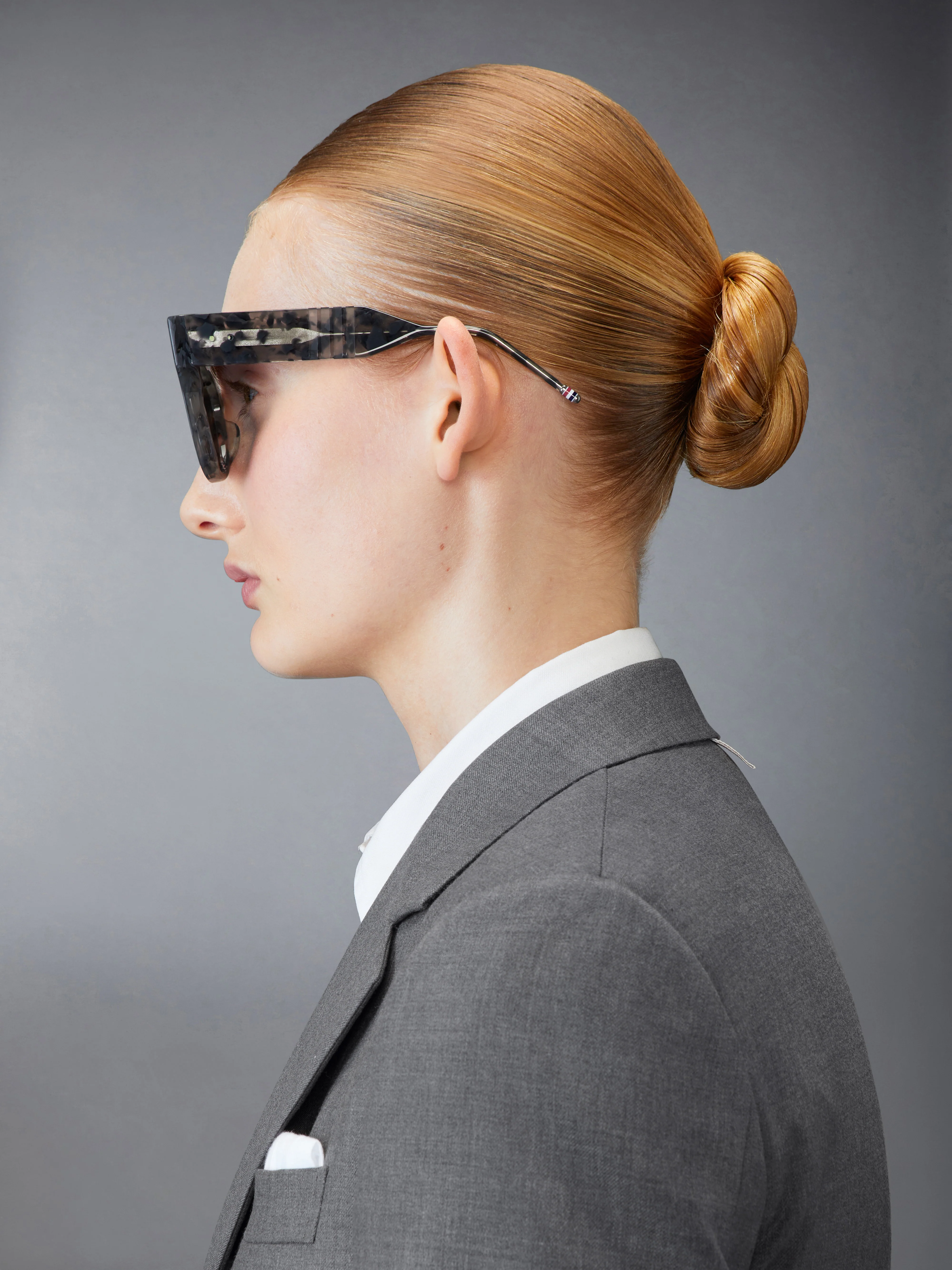 TORTOISE ACETATE CATEYE SUNGLASSES - Image 5