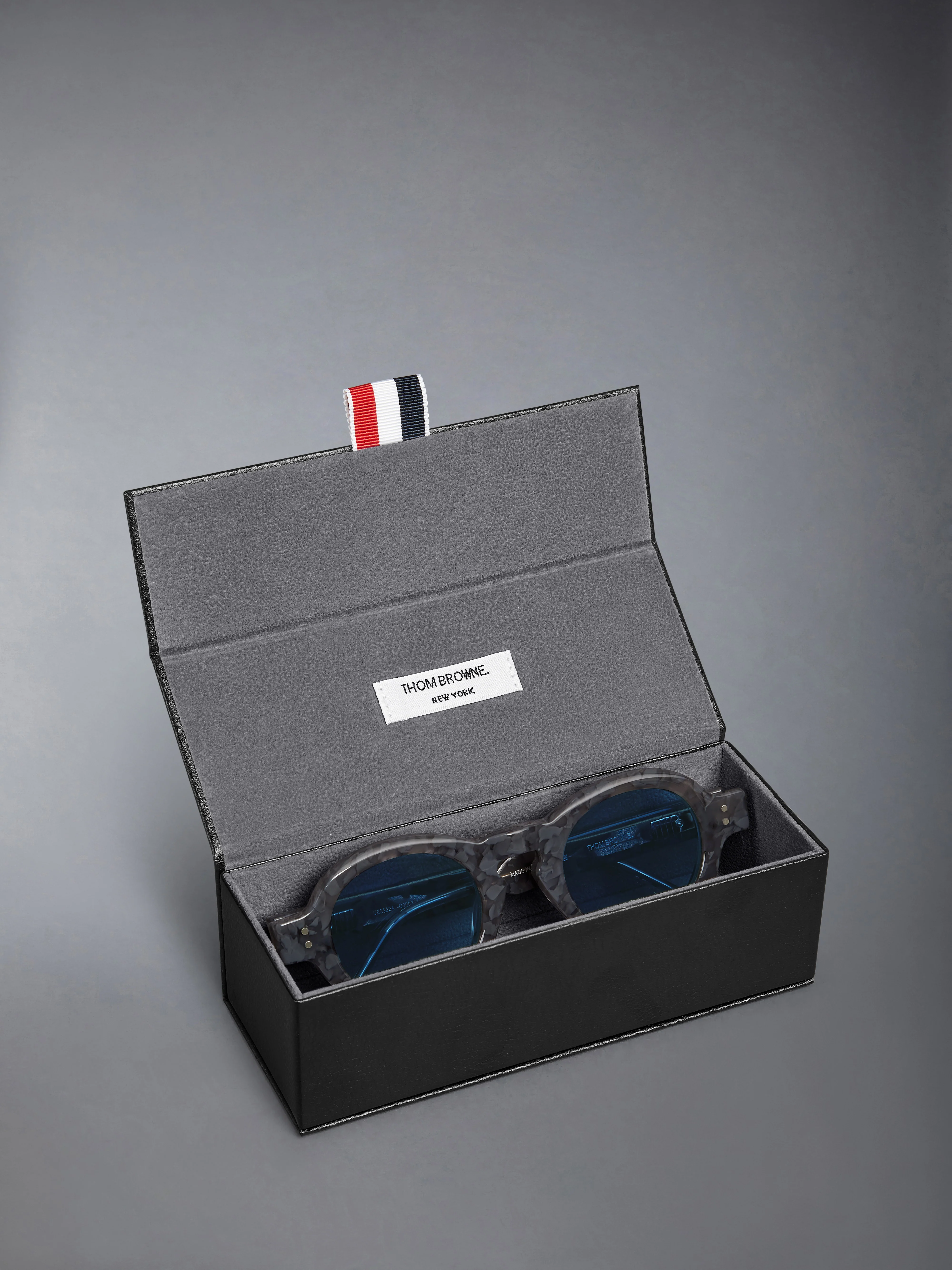 TORTOISE ACETATE ROUND SUNGLASSES - Image 8