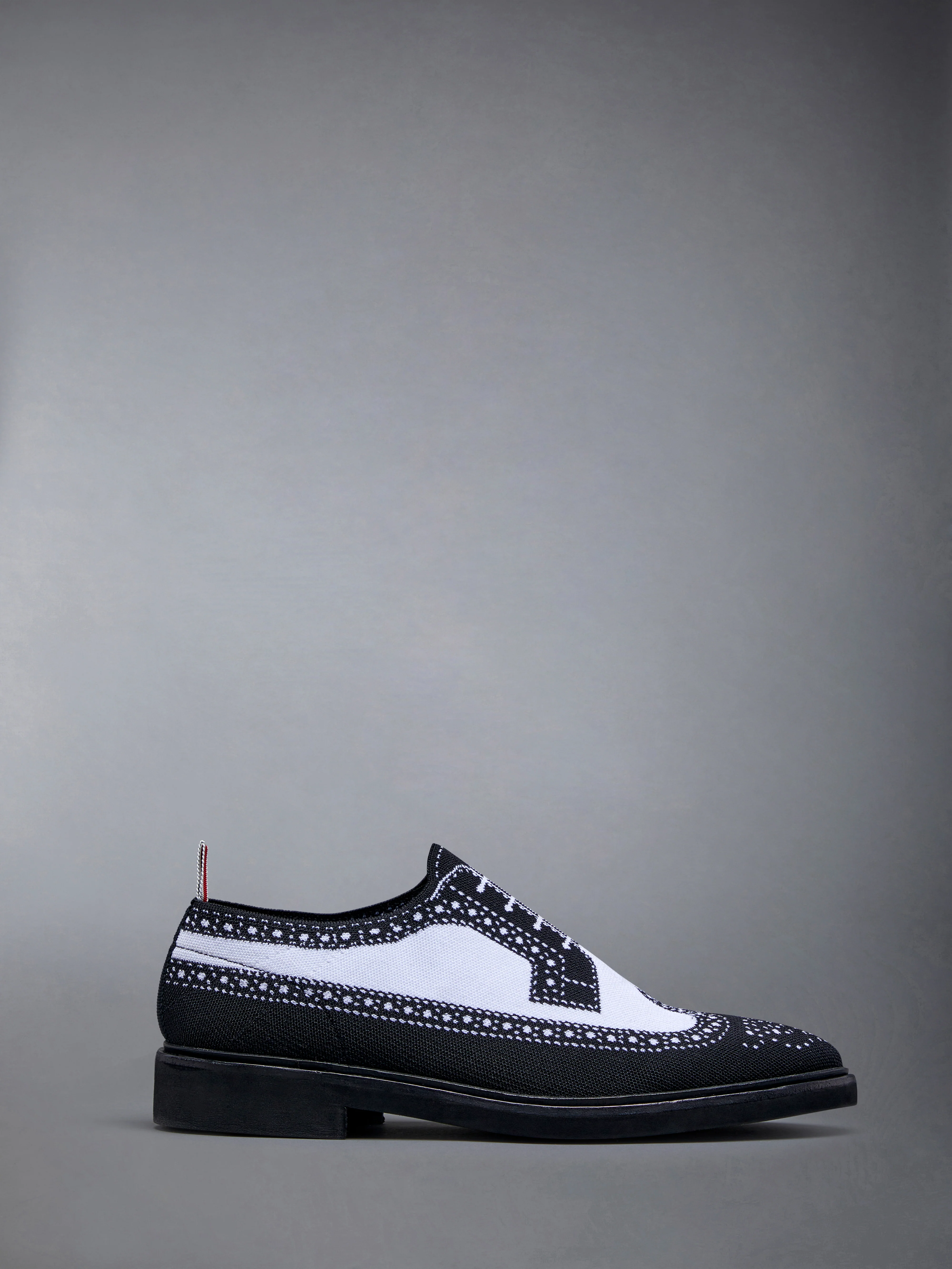Trompe L'oeil Knit Micro Sole Longwing Brogue